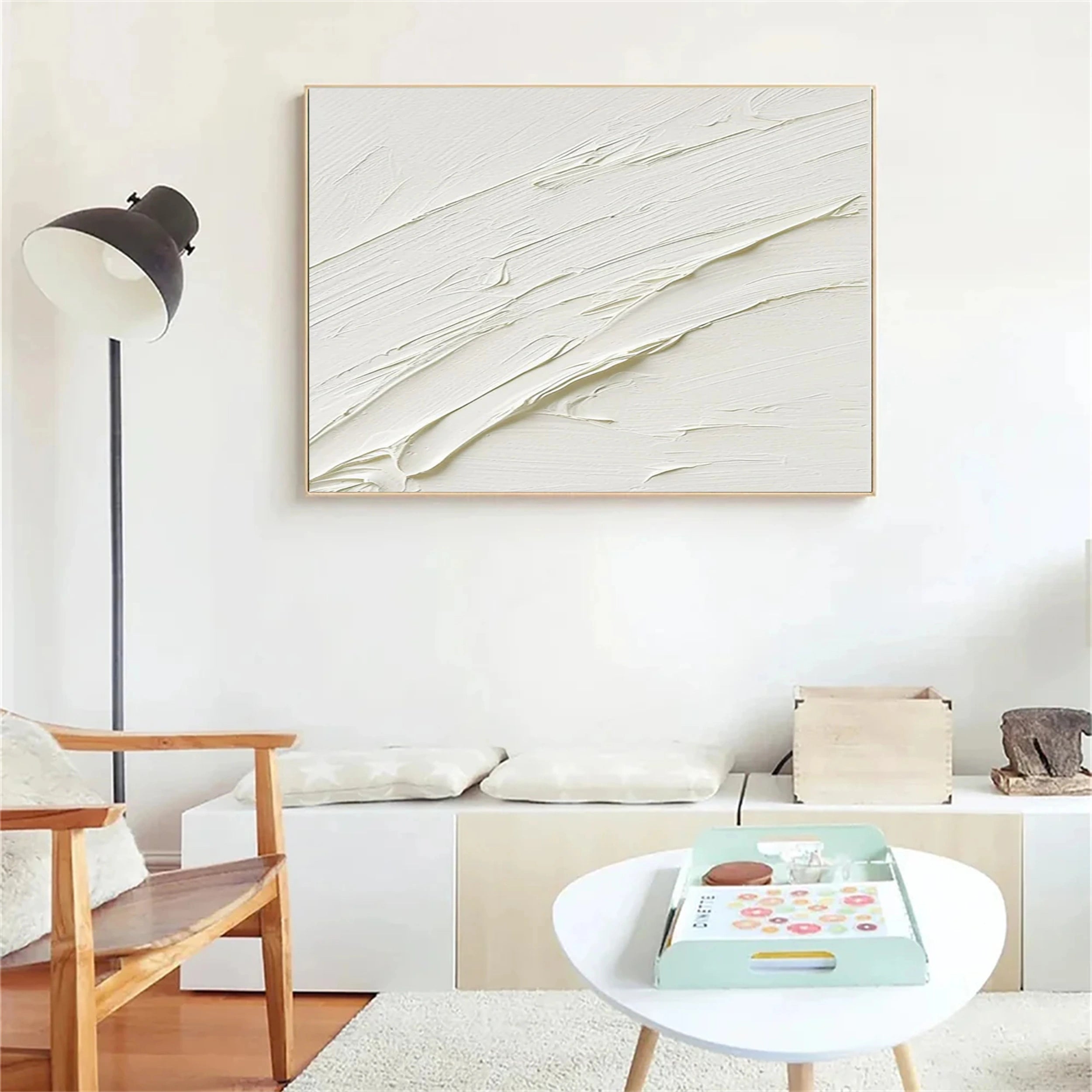 Plaster Art Minimalist Textured Painting #MM162