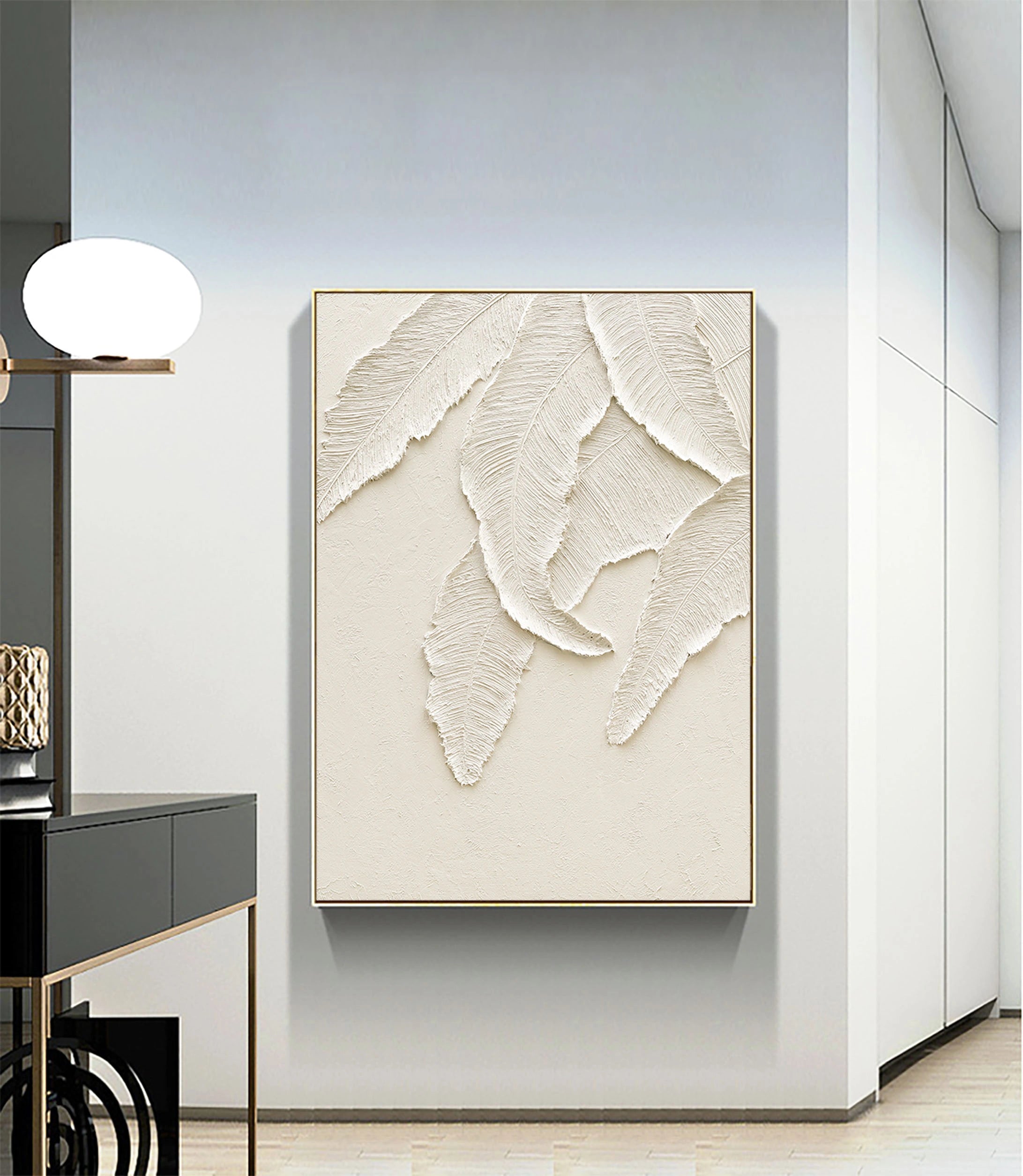 Plaster Art Minimalist Textured Painting #MM013