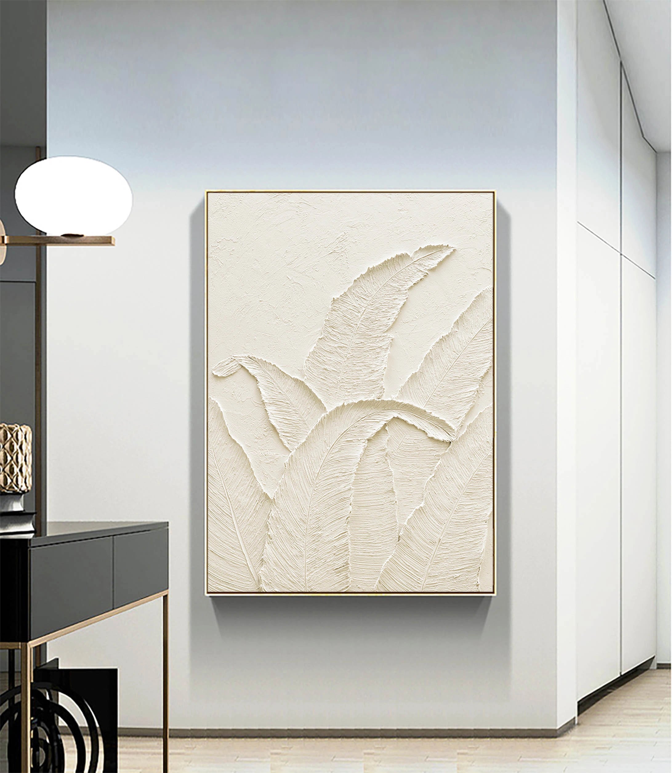 Plaster Art Minimalist Textured Painting #MM033