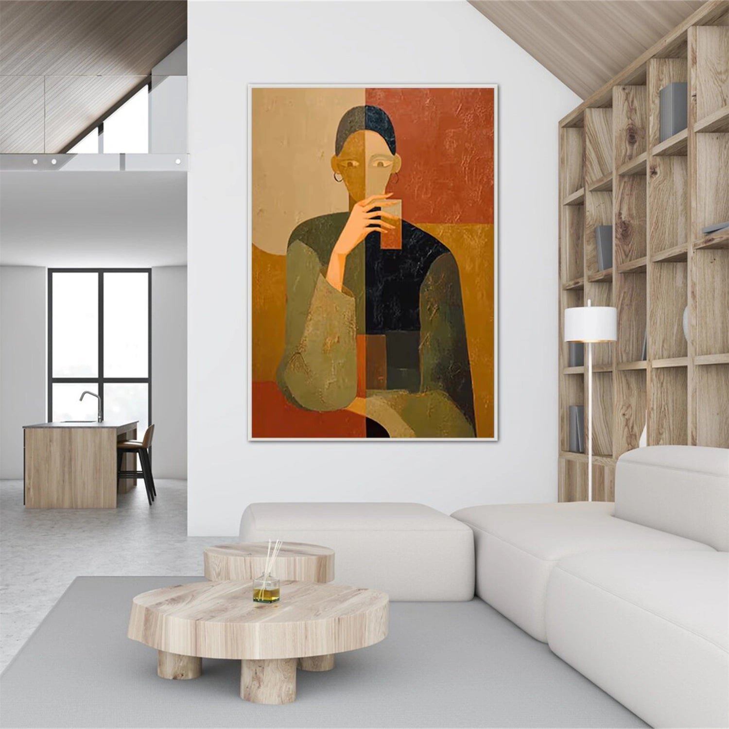 Abstract Portrait Wall Art # PT043