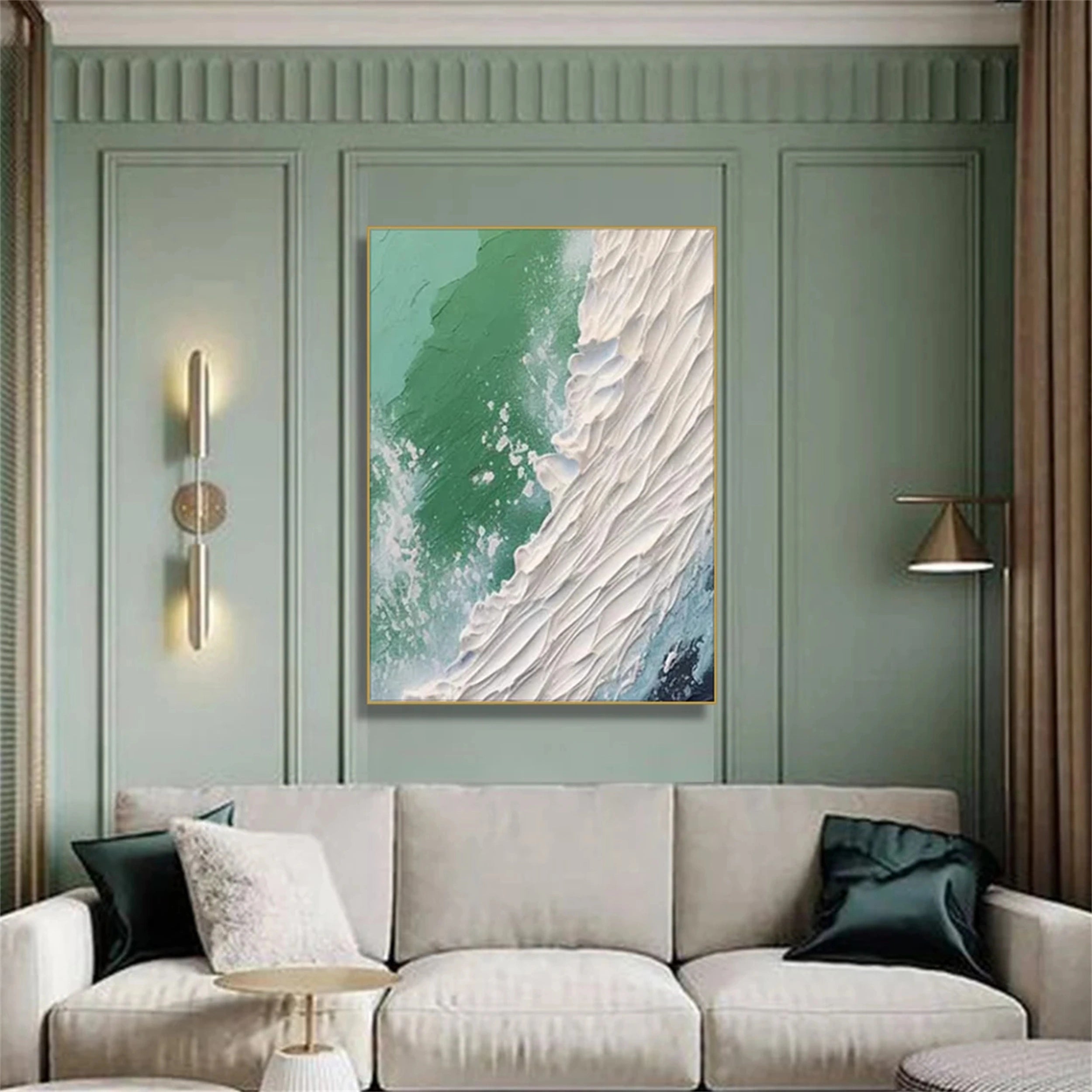 Ocean And Sky Painting #OS 056