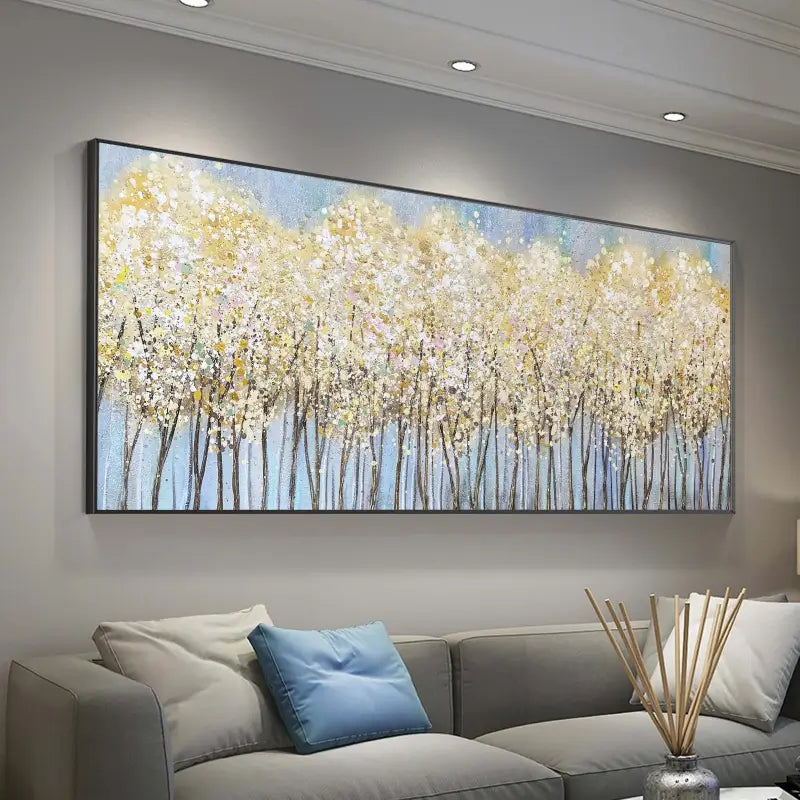 Flower And Tree Painting #FT 024