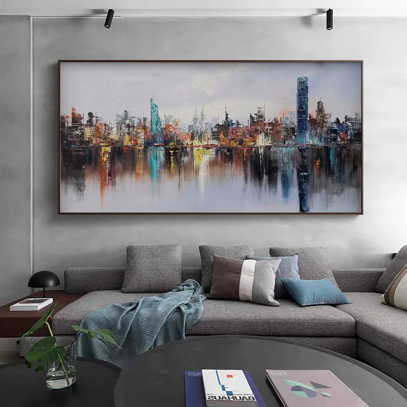 Urban landscape painting | Vinchy Art ul004