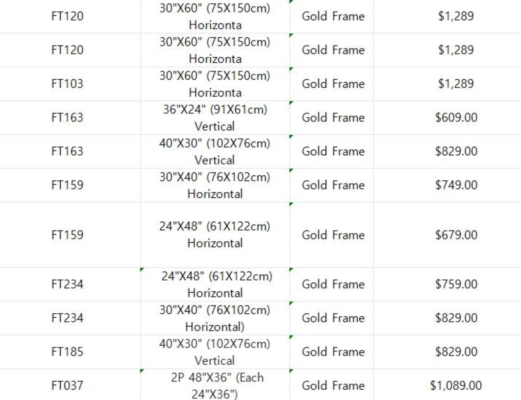 Bulk Order For FT Series