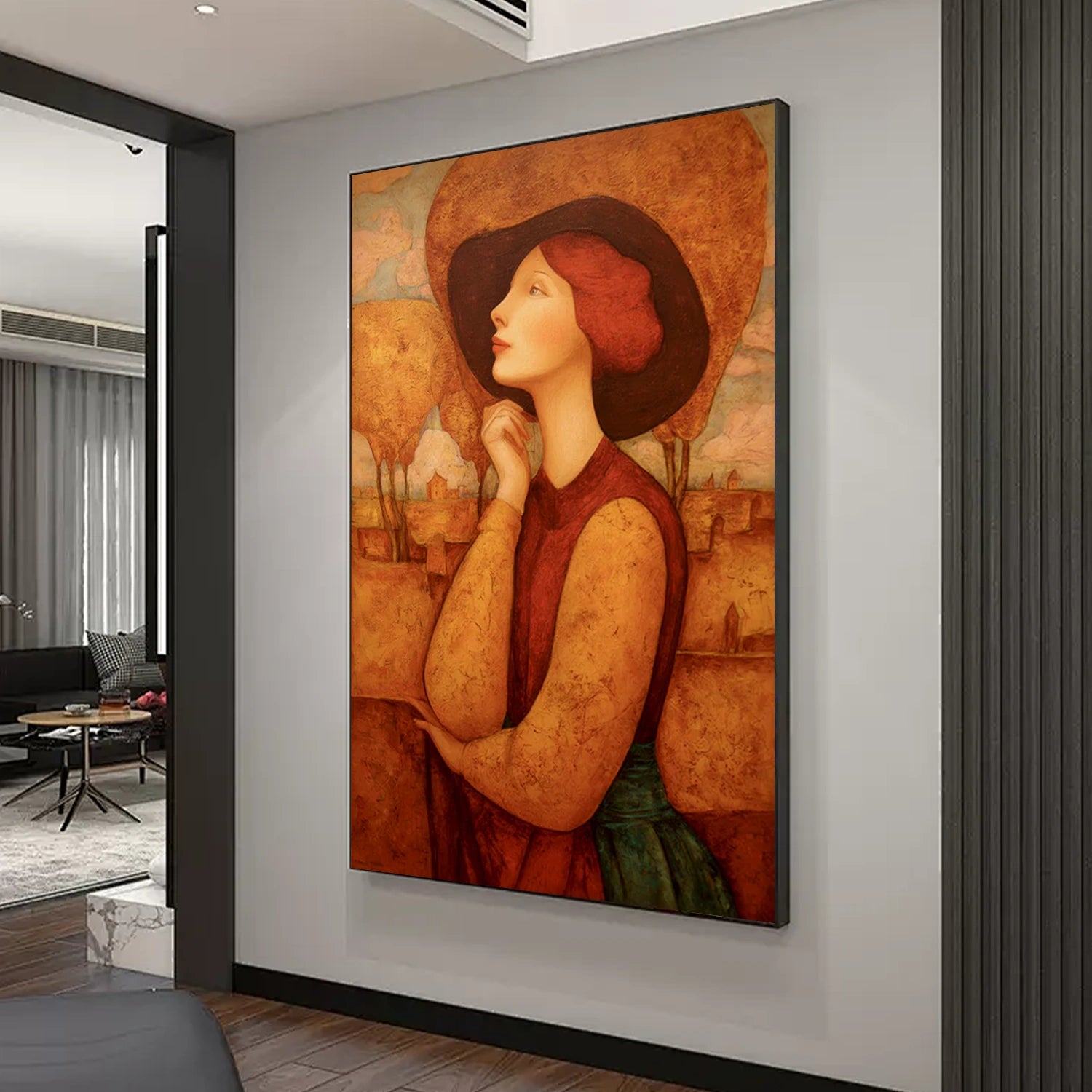 Abstract Portrait Wall Art # PT047