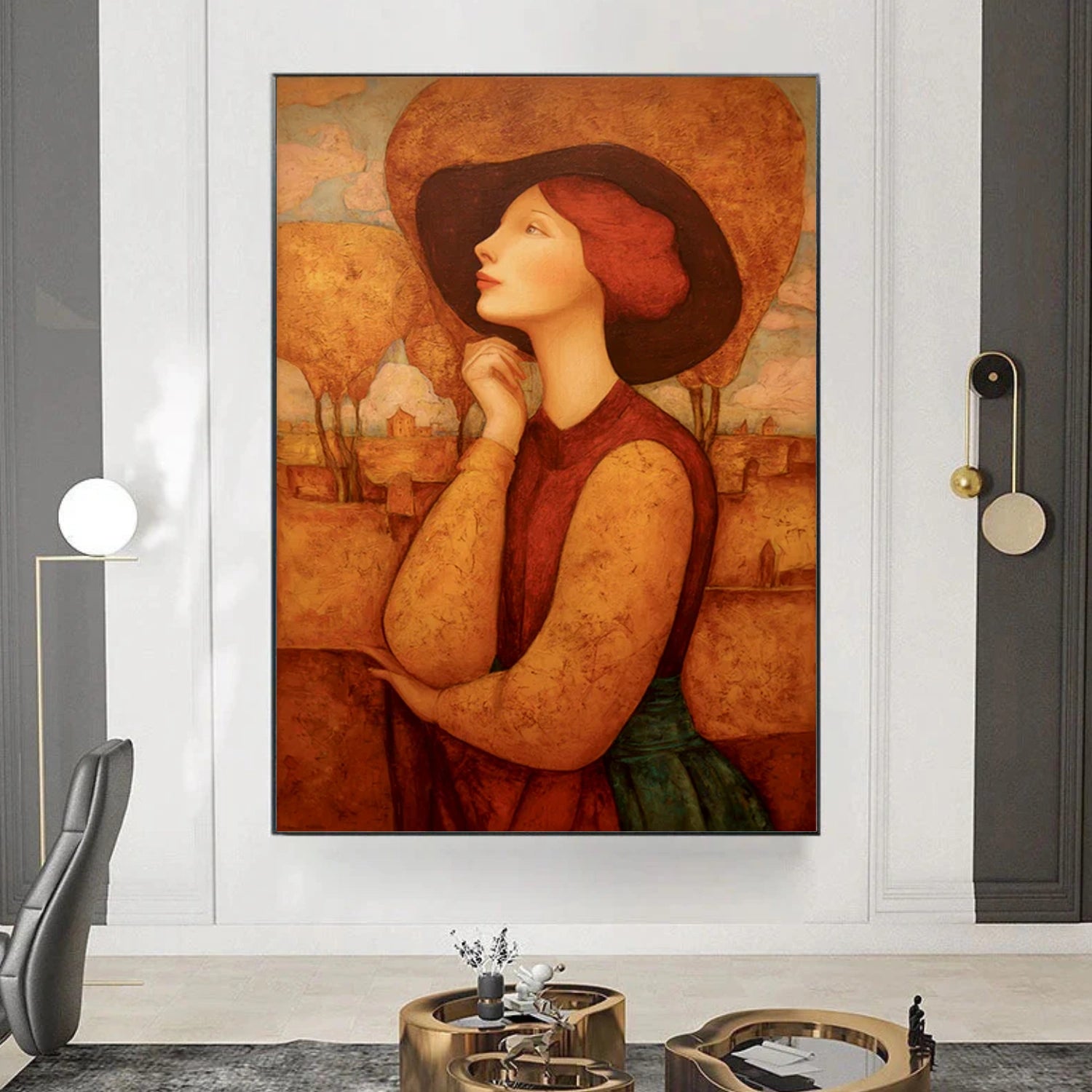 Abstract Portrait Wall Art # PT047