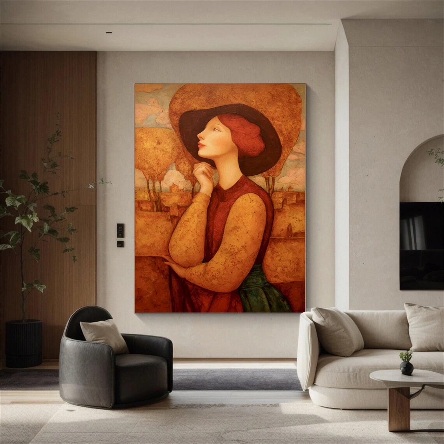 Abstract Portrait Wall Art # PT047