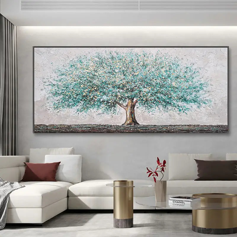 Flower And Tree Painting #FT 007