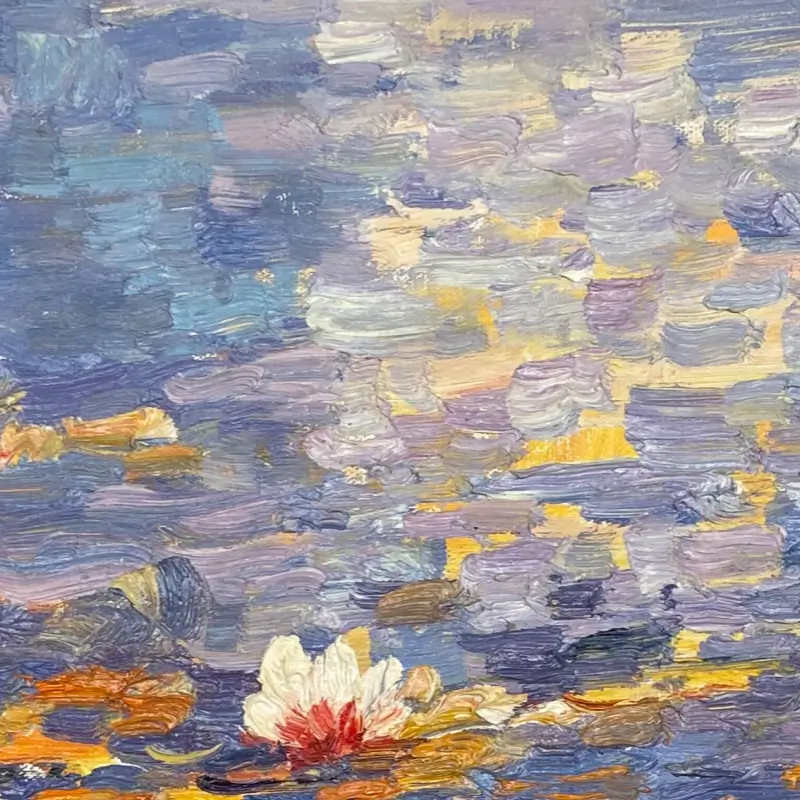 Flower And Tree Painting #FT 019