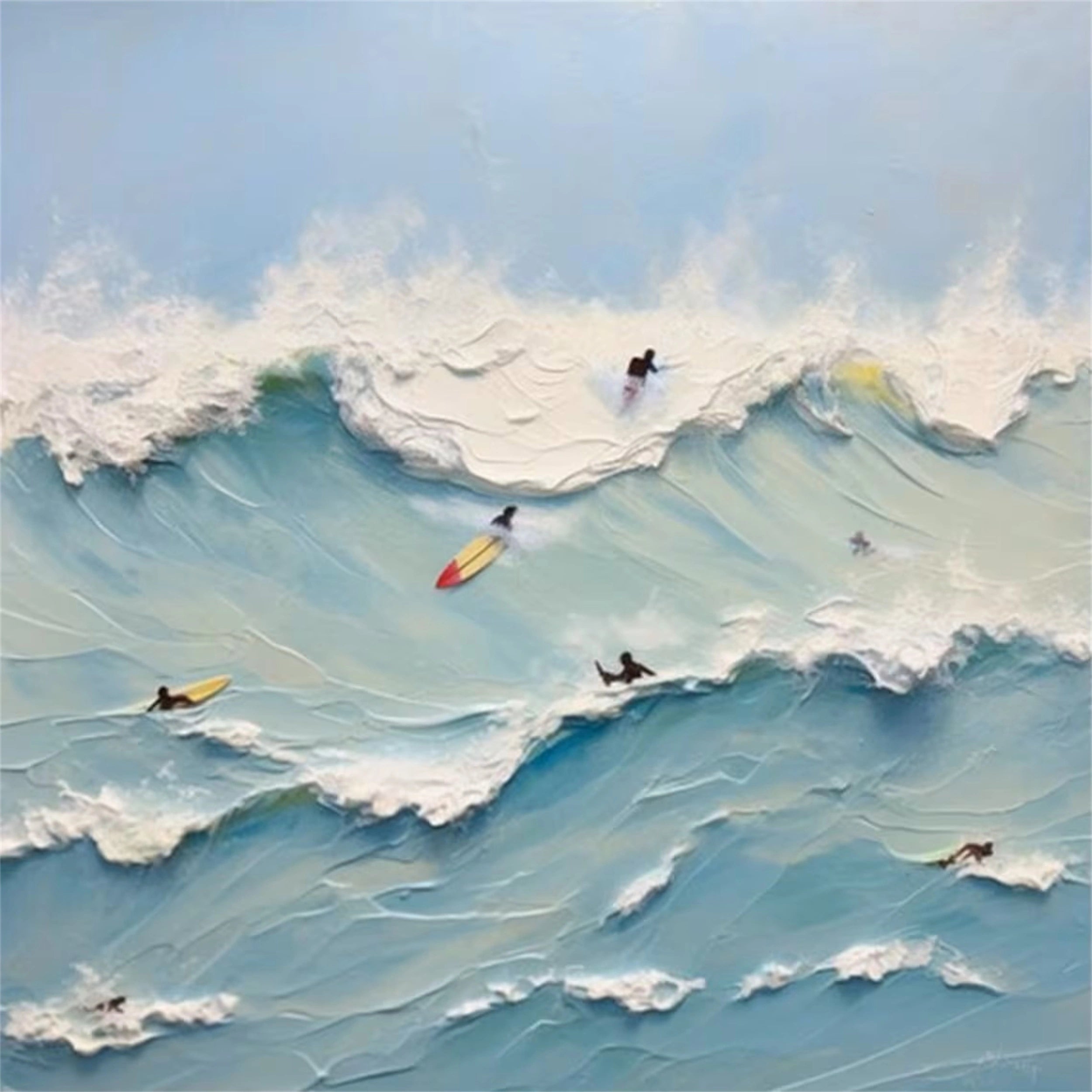 Ocean And Sky Painting #OS 042