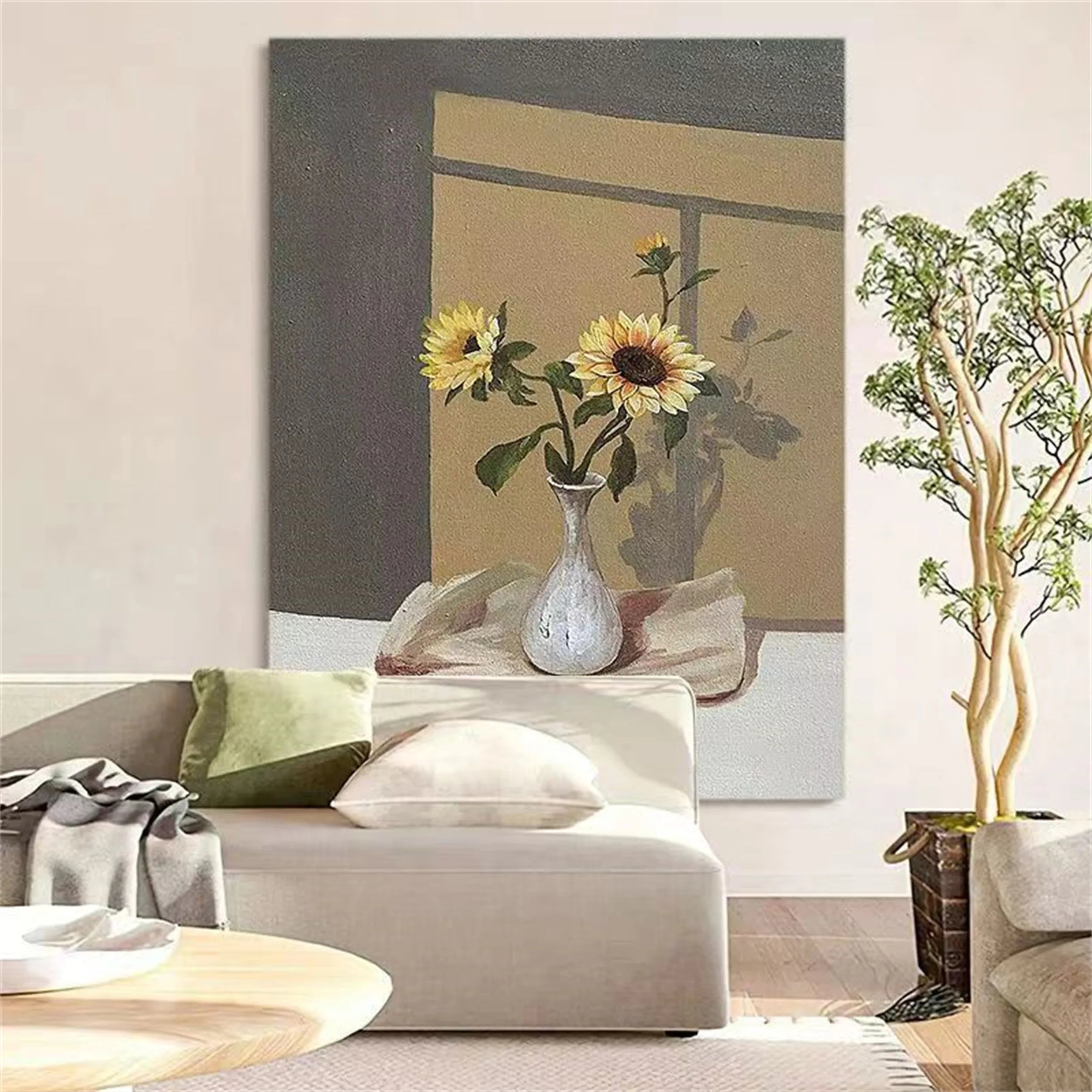 Flower And Tree Painting #FT 064