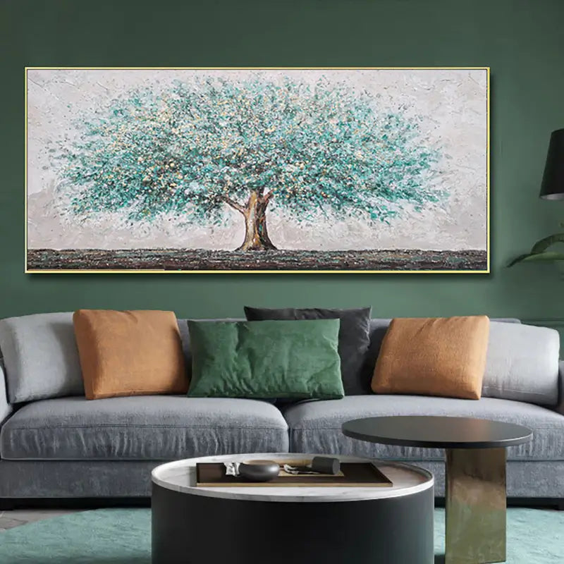 Flower And Tree Painting #FT 007