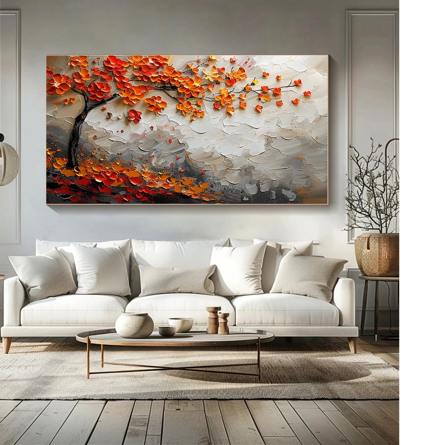 Flower And Tree Painting #FT 177