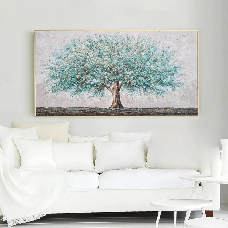 Flower And Tree Painting #FT 007