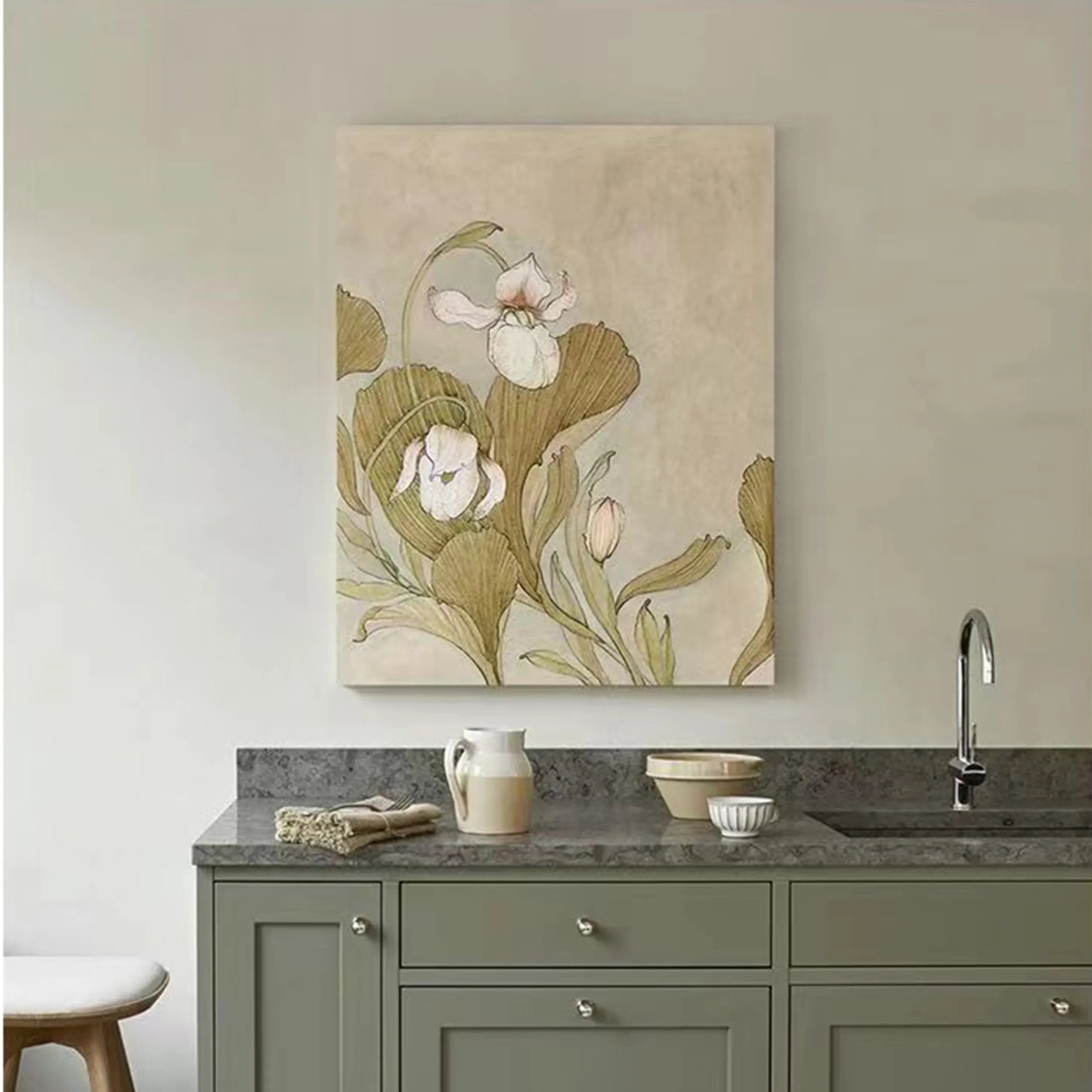 Flower And Tree Painting #FT 069