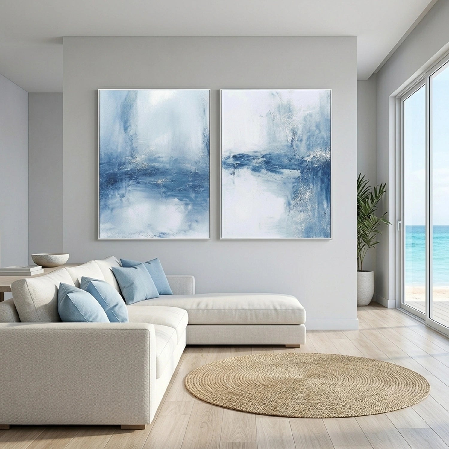 Abstract Wall Art Set of 2 # AB706