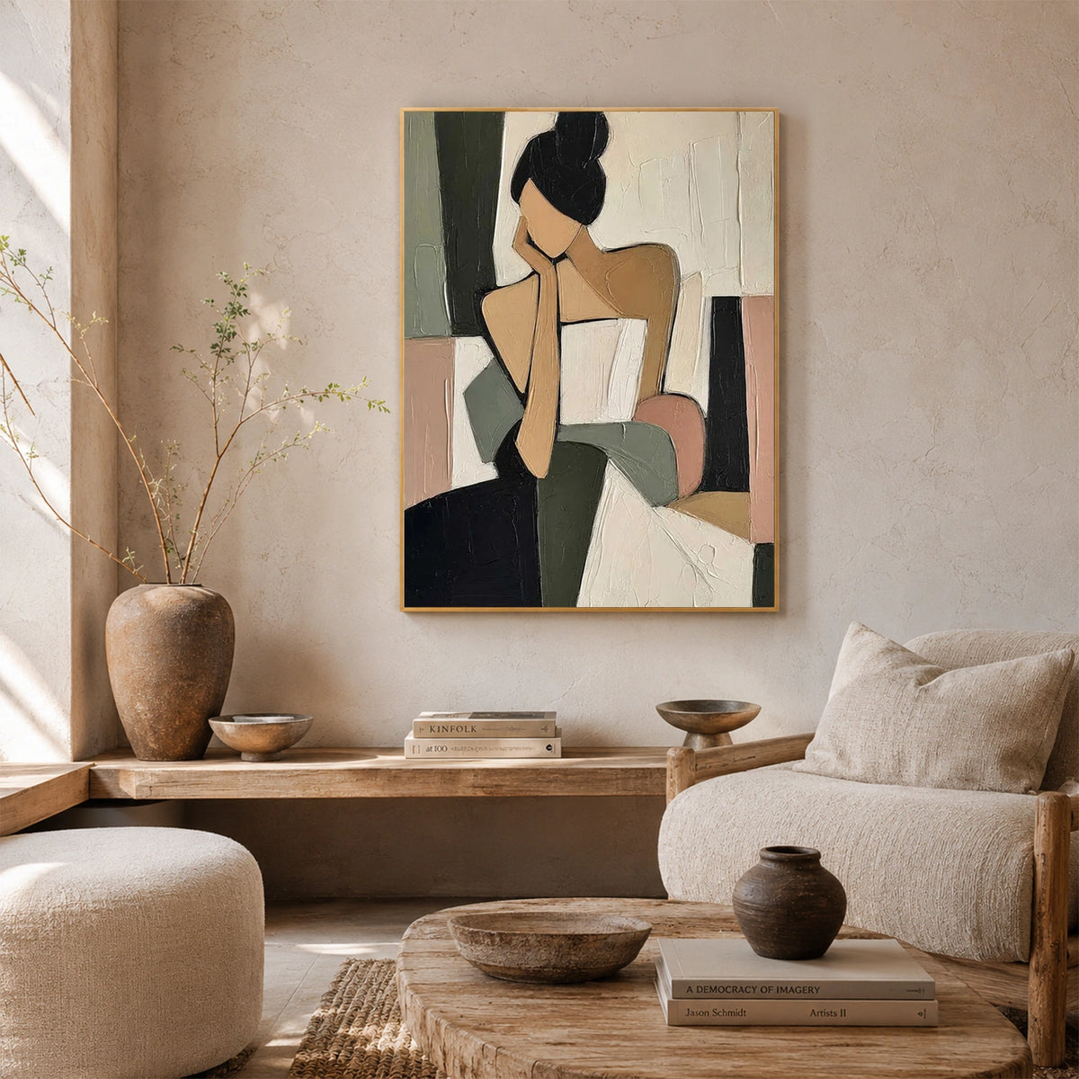 Abstract Portrait Wall Art #PT106