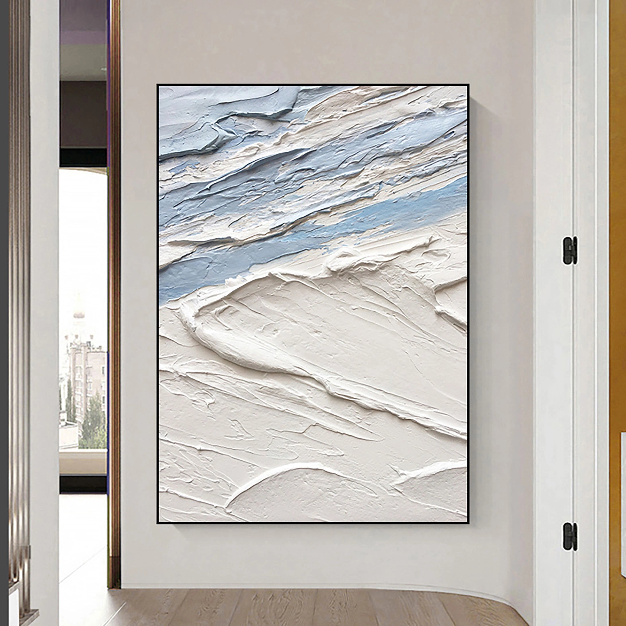 Plaster Art Minimalist Textured Painting #MM031