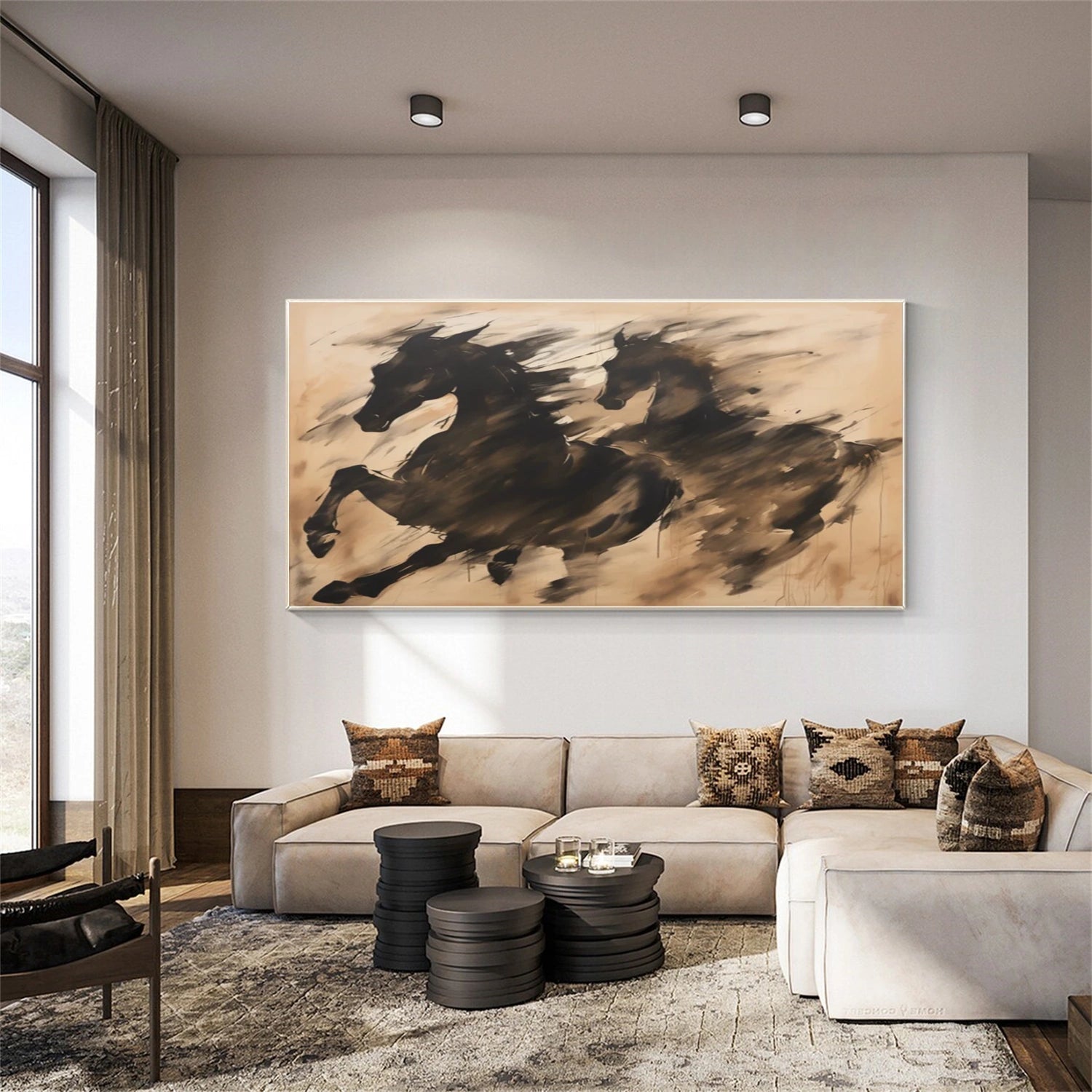 Abstract House Wall Art #AB 491