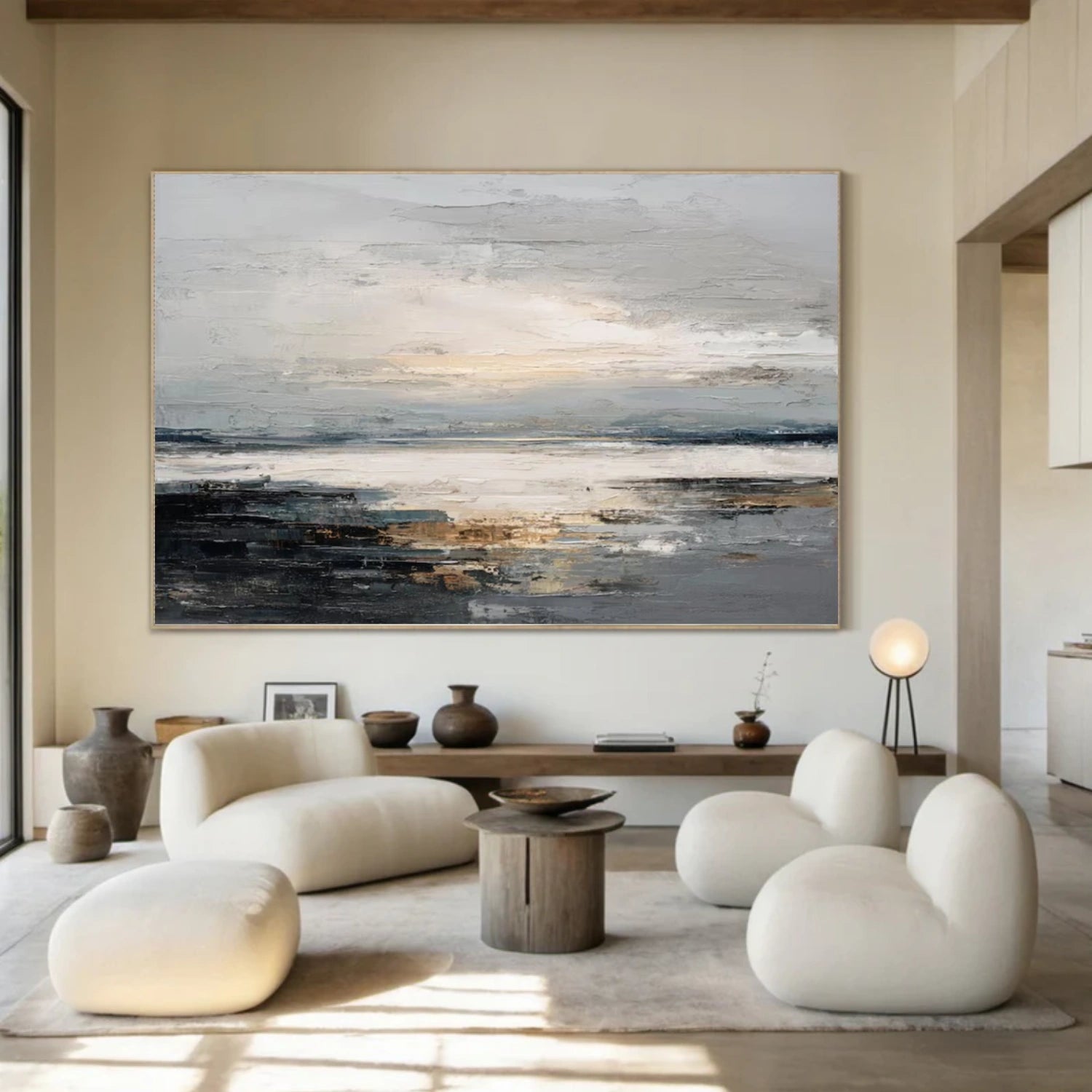 Abstract Textured Wall Art #AB 582