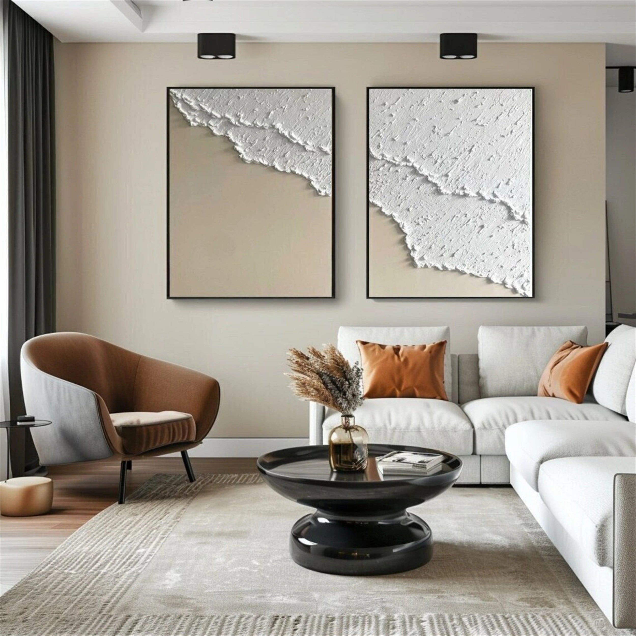 Ocean And Sky Painting Set of 2#OS 108