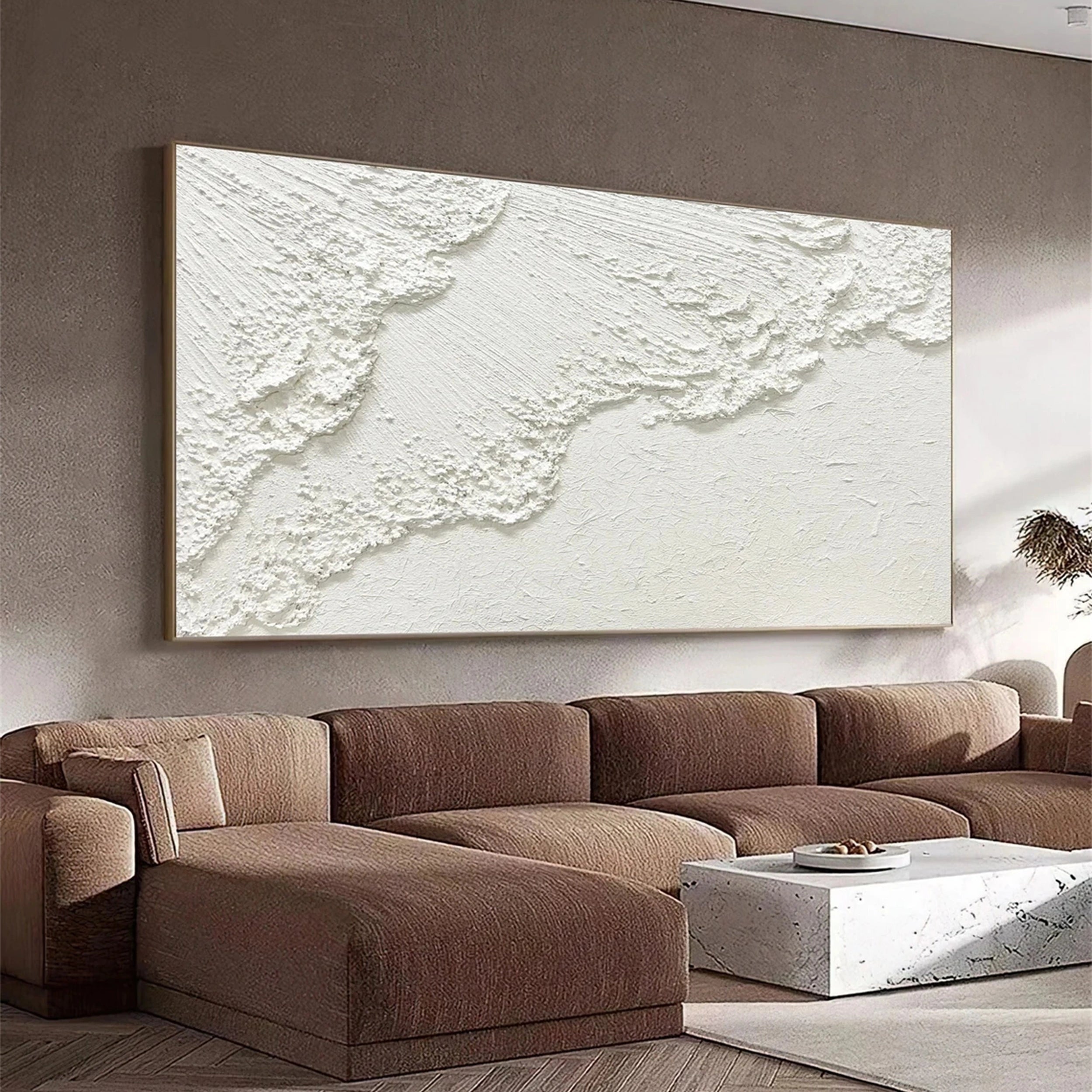 Plaster Art Minimalist Textured Painting #MM123