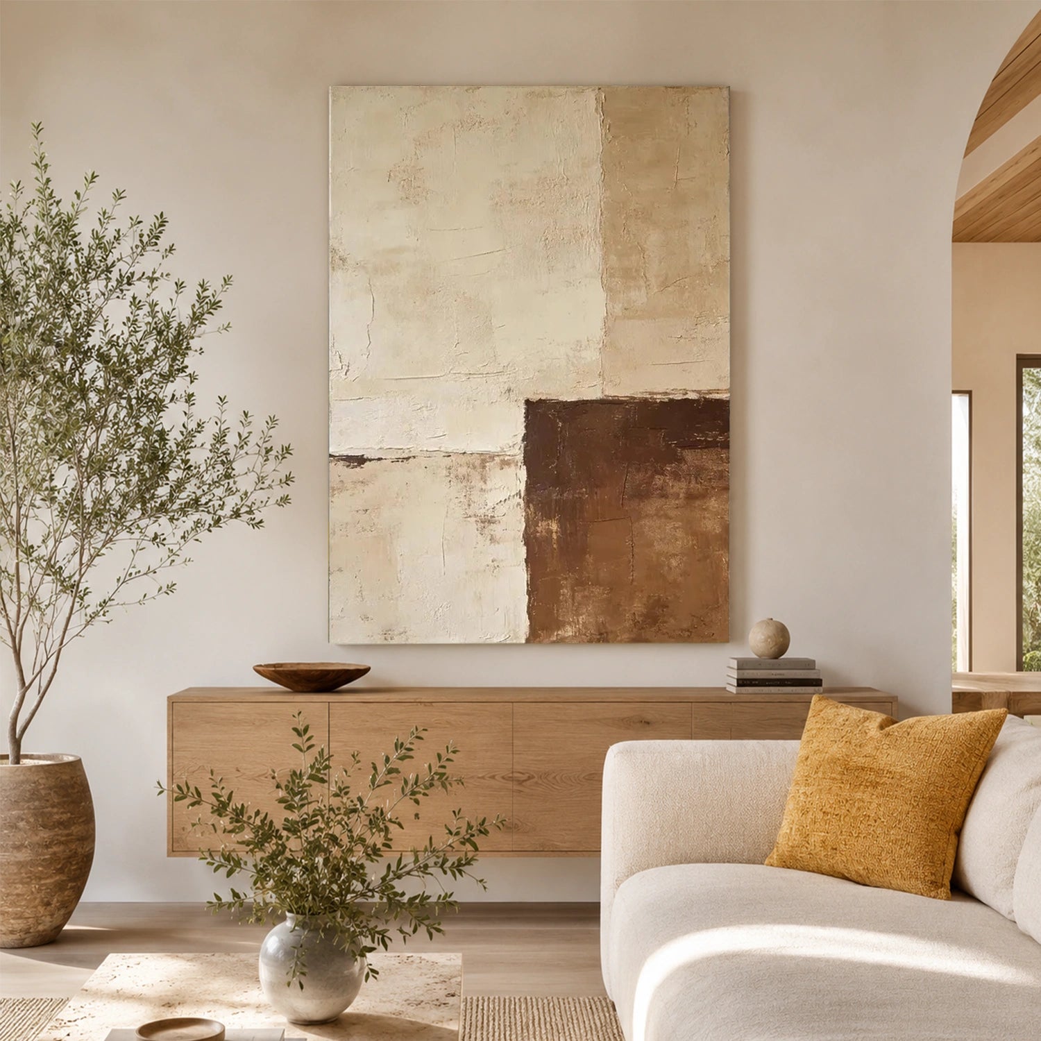Abstract Wall Textured Art # AB710