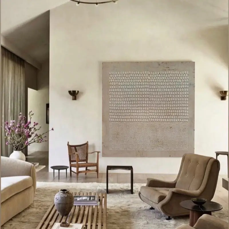 Frameless For Abstract Tranquility Art Painting #WS025