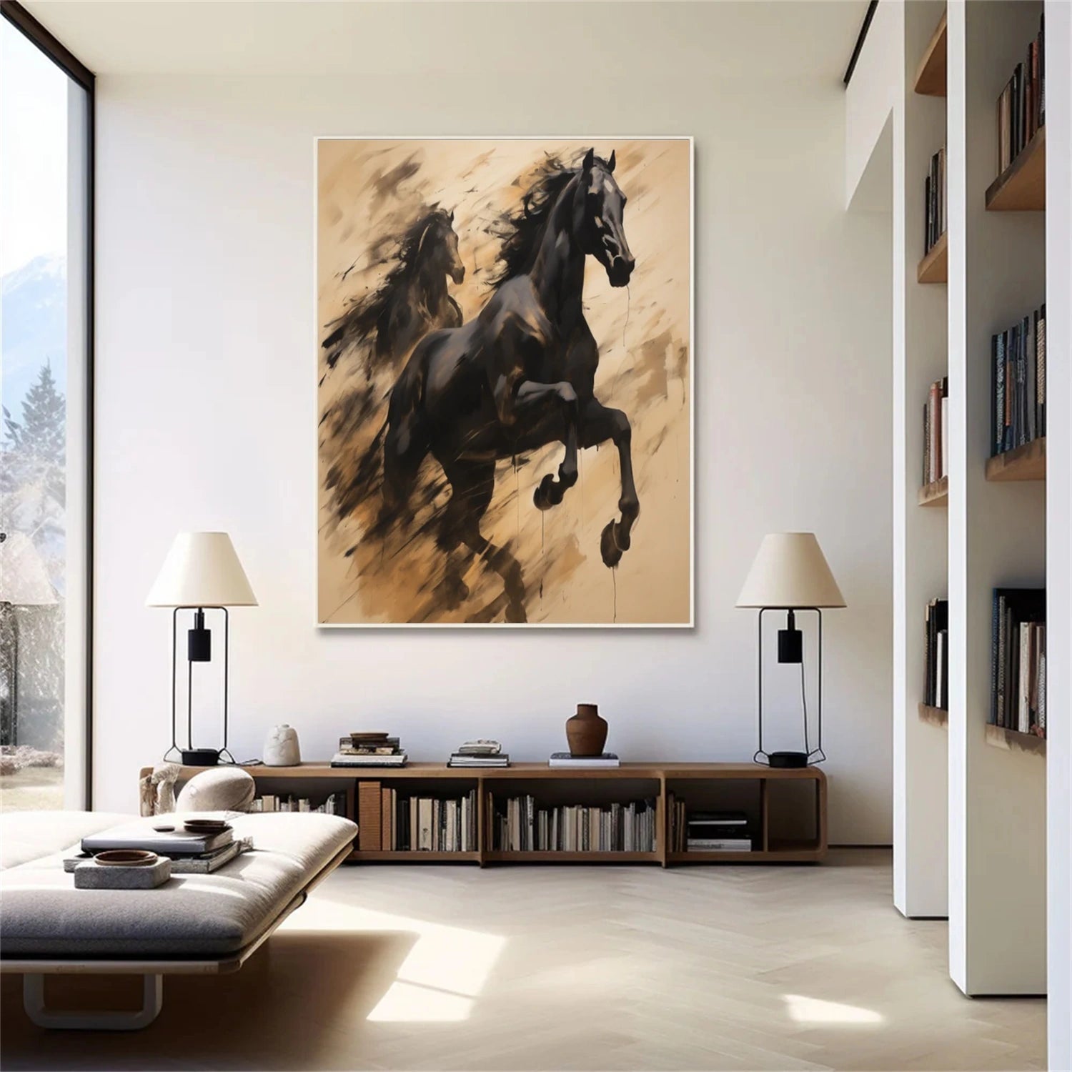 Abstract House Wall Art #AB 492