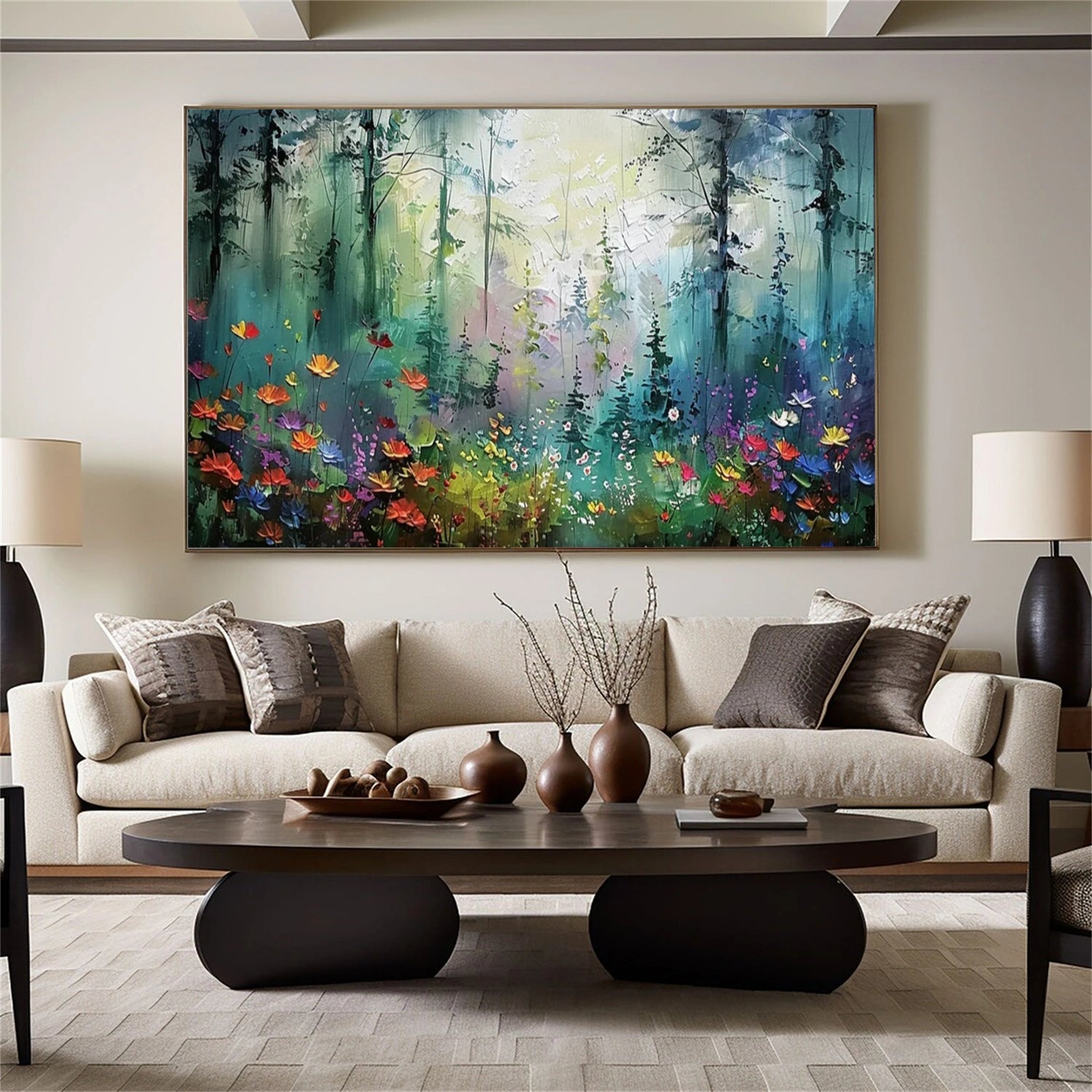 Flower And Tree Painting #FT 174