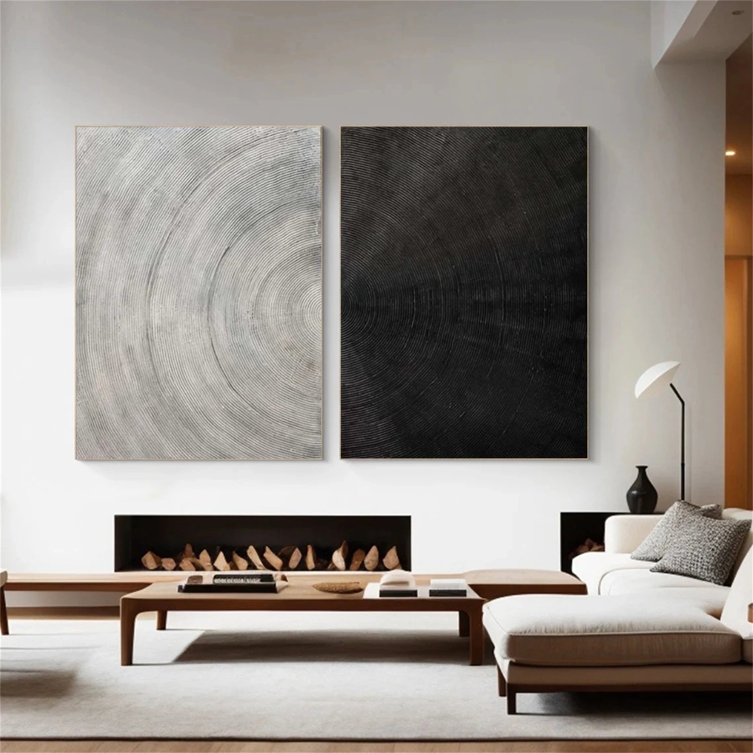 Abstract Painting Set of 2 #AB 422