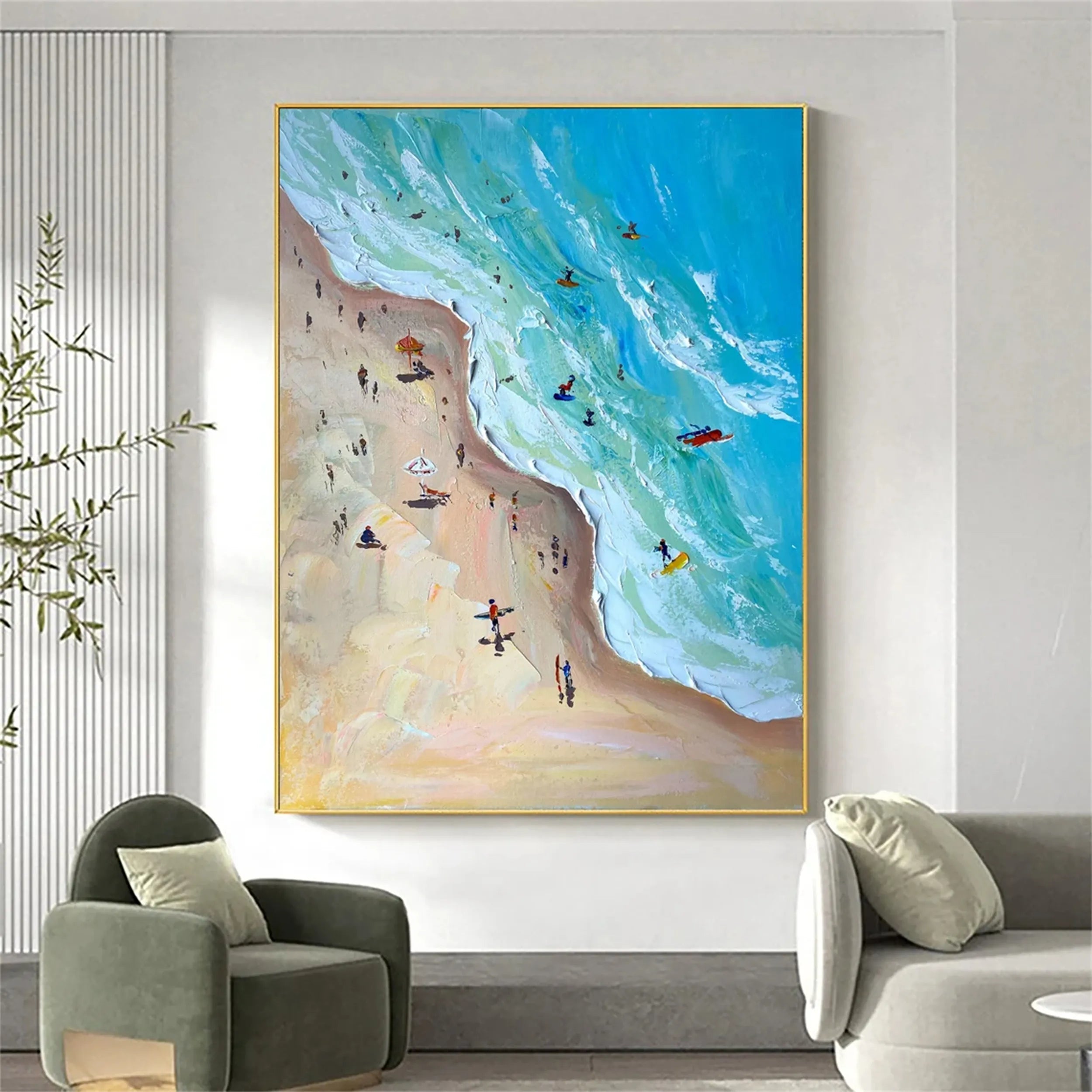 Ocean And Sky Painting #OS 129