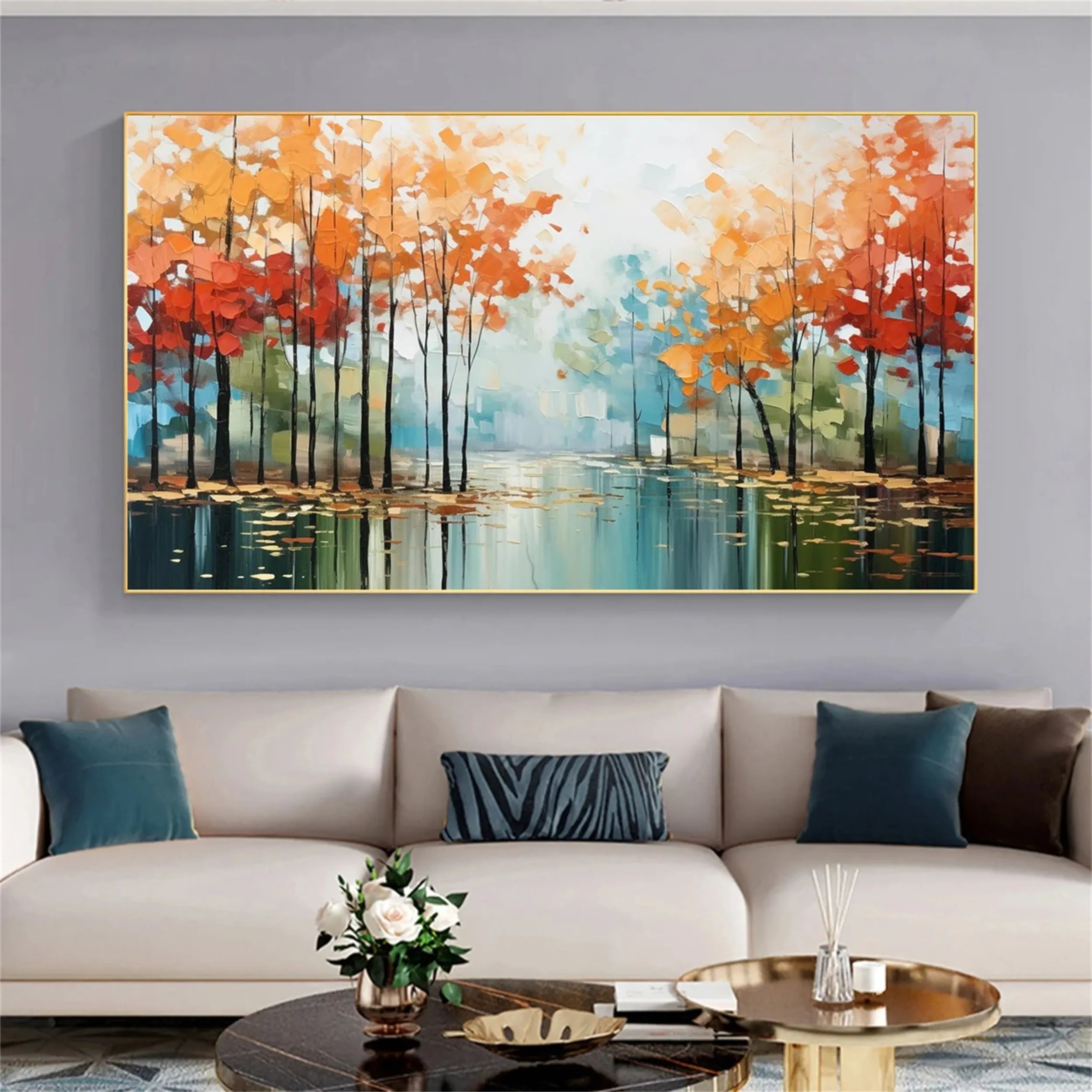 Flower And Tree Painting #FT 053