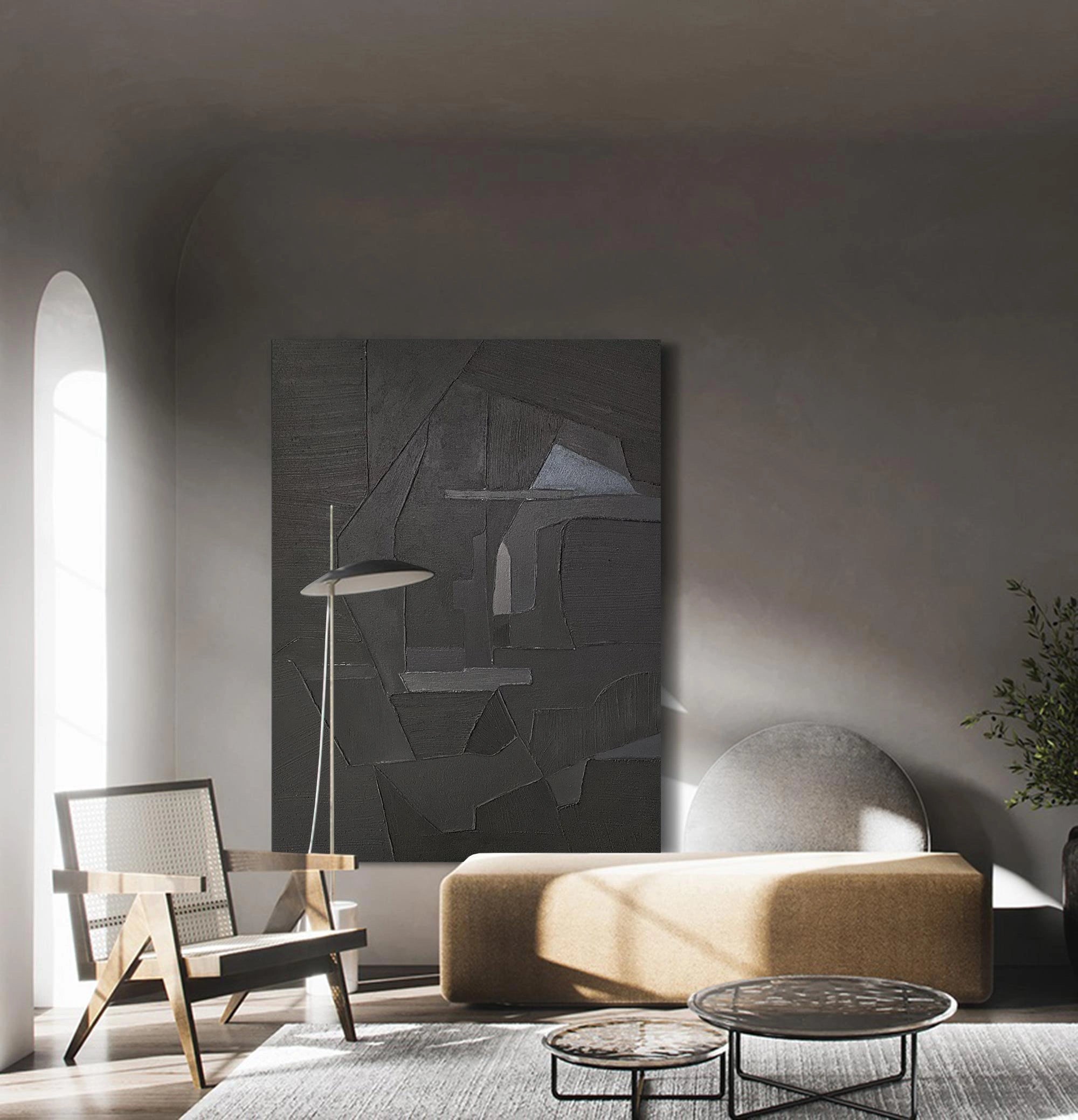 Minimalist Zen Canvas Painting #MZ009