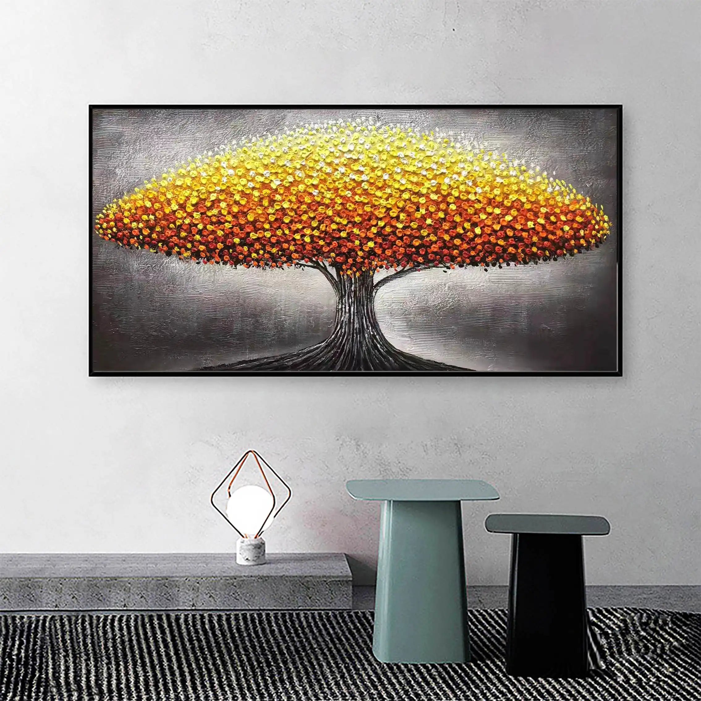 Flower And Tree Painting #FT 020