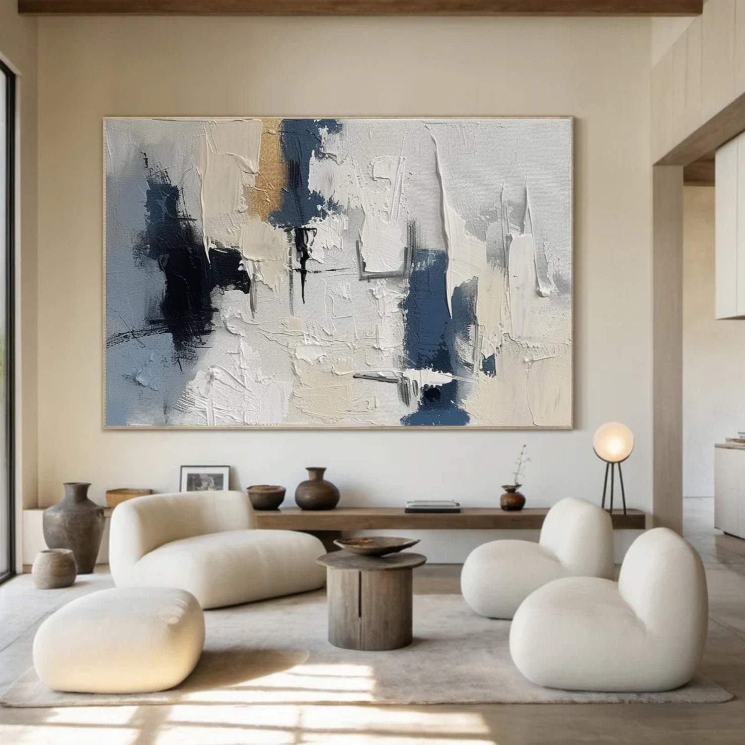 Abstract Textured Wall Art #AB 604