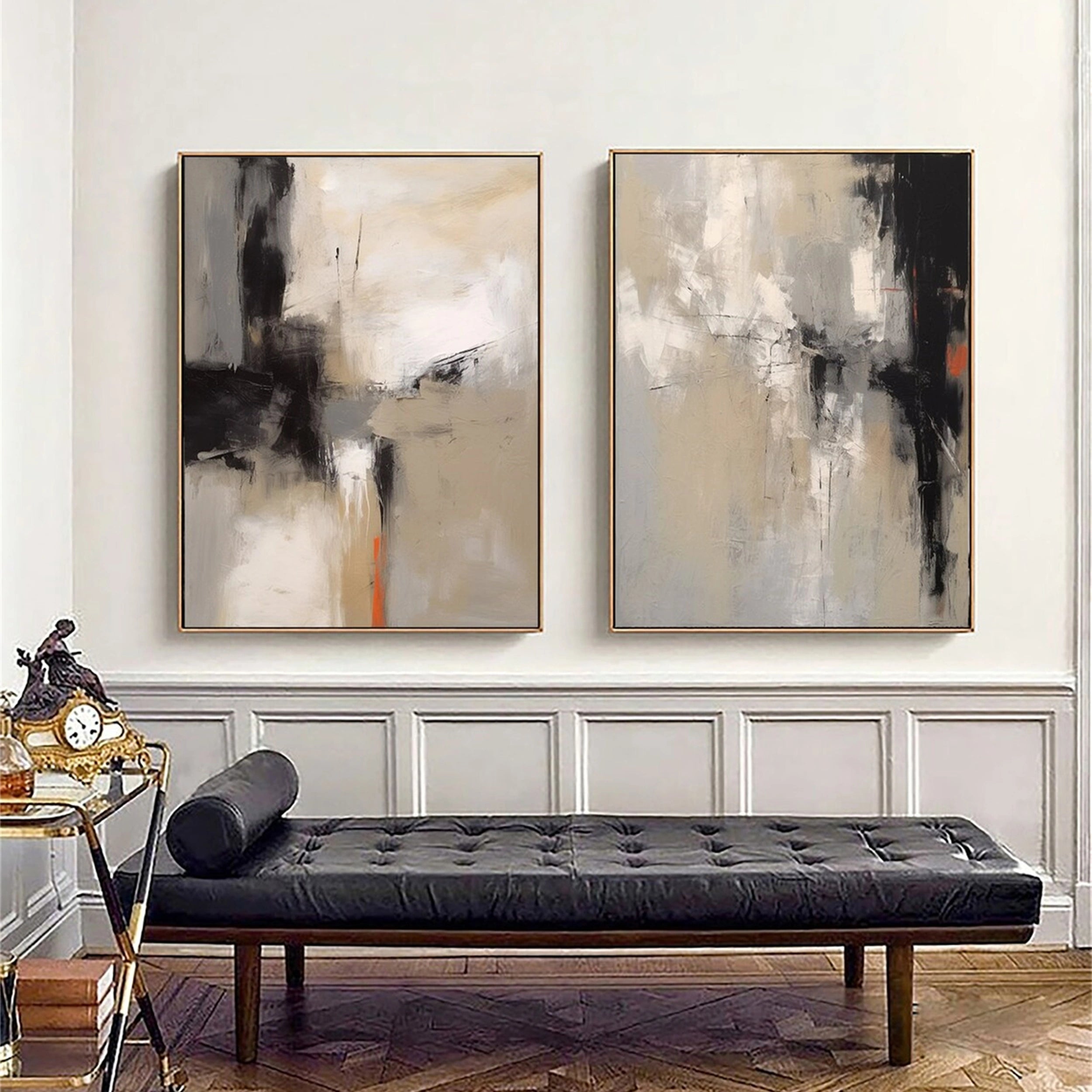 Abstract Painting Set of 2 #AB 094