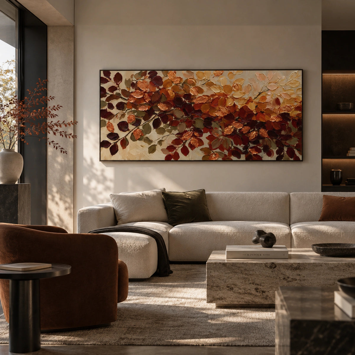 Flower & Tree Abstract Canvas # FT 424