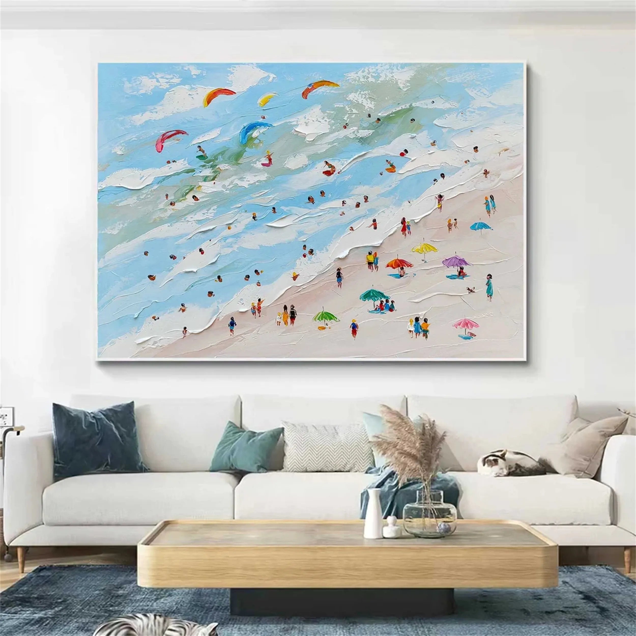Ocean And Sky Painting #OS 132