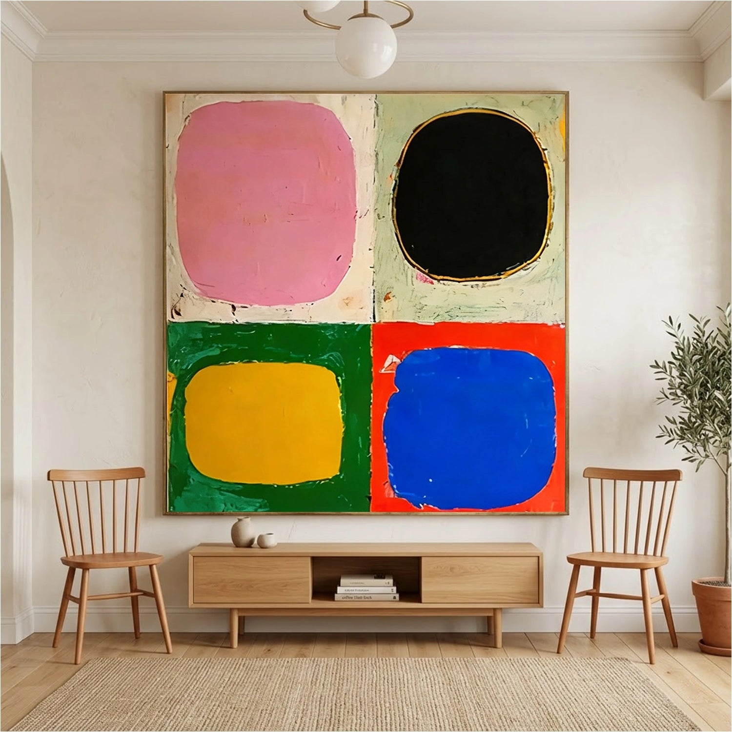 Colorful Abstract Wall Art # AB701