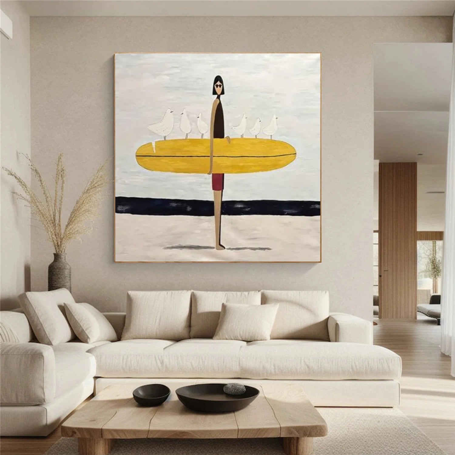 Abstract Portrait Wall Art #PT011
