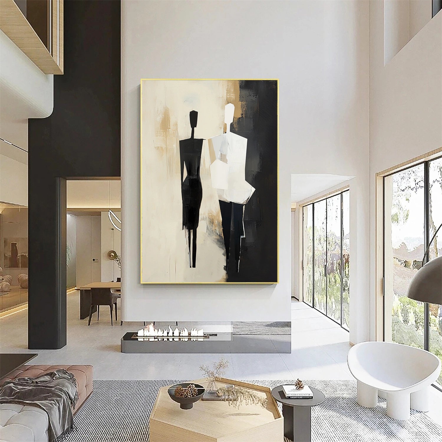 Contemporary Abstract Minimalist Wall Art #CW002