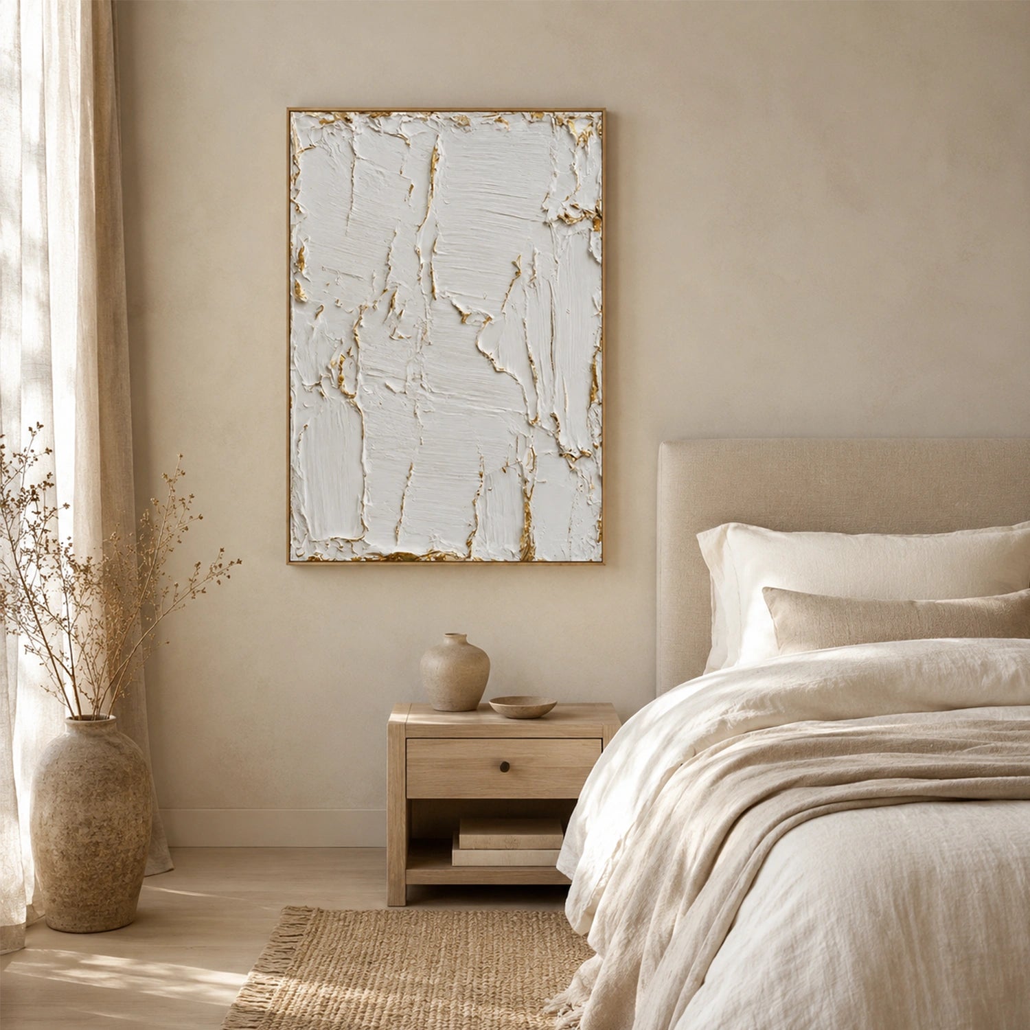 Minimalist Textured Canvas # MM459