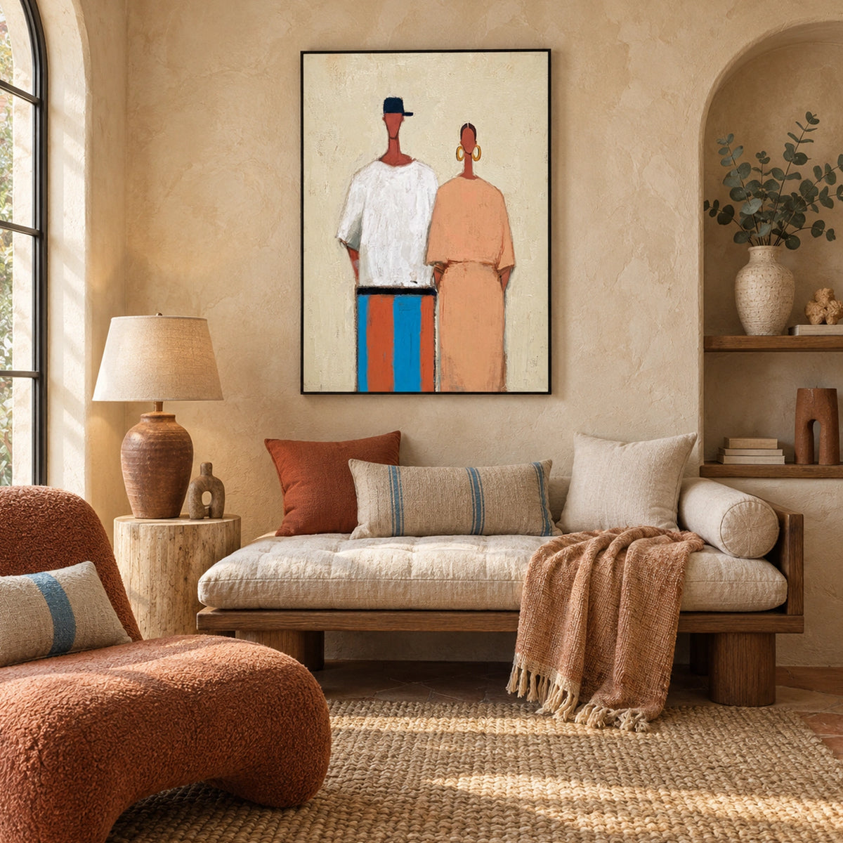 Abstract Portrait Wall Art #PT098