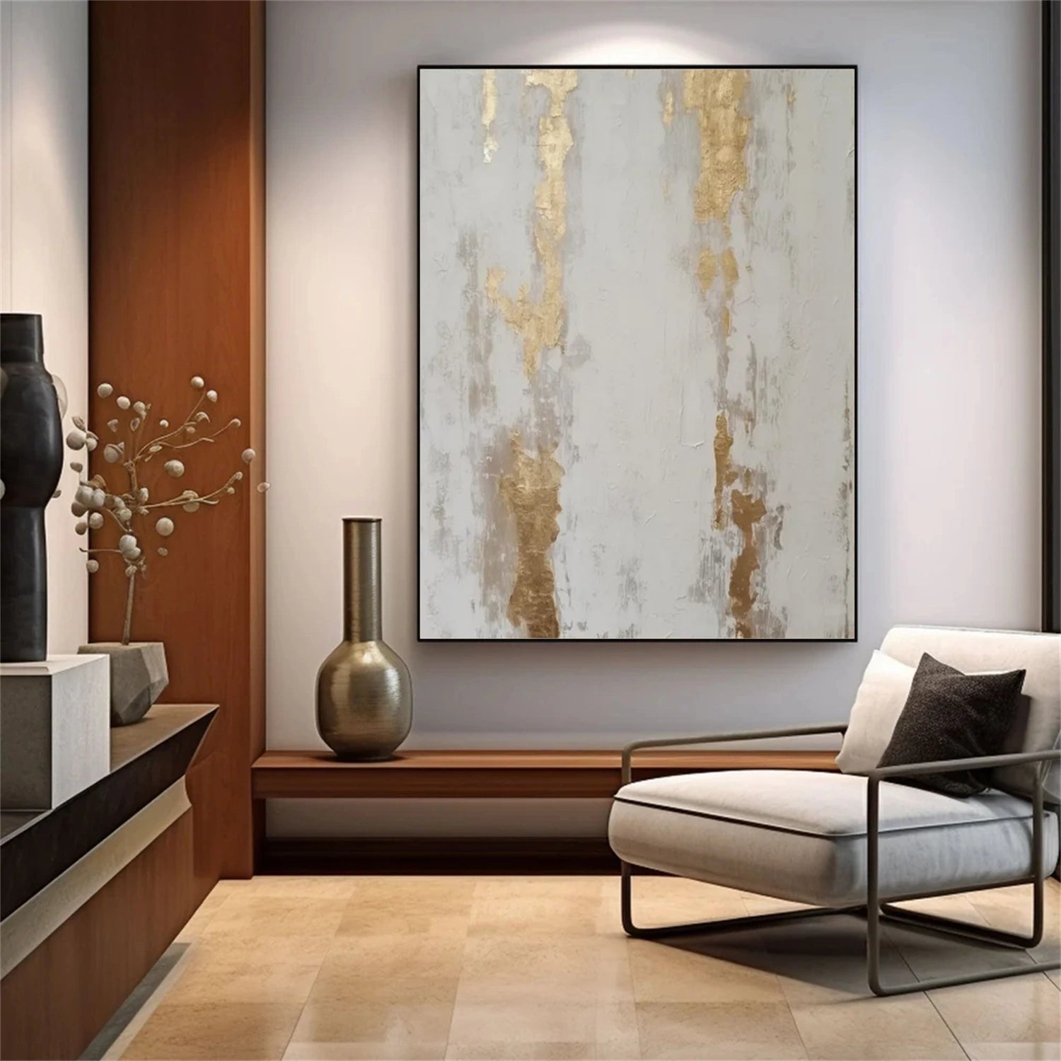 Wabi Sabi Textured Wall Art #WS319