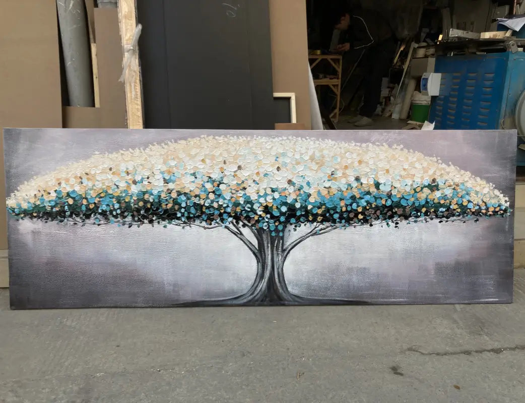 Flower And Tree Painting #FT 022