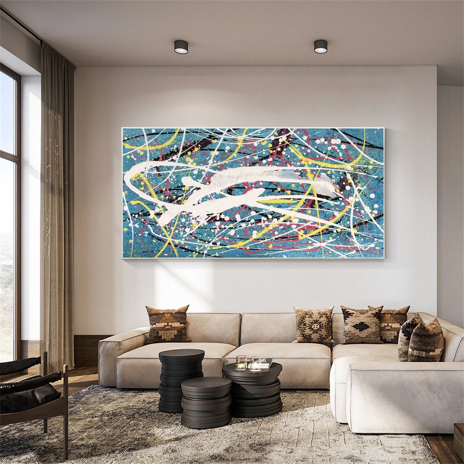 Pollock Art #JP025