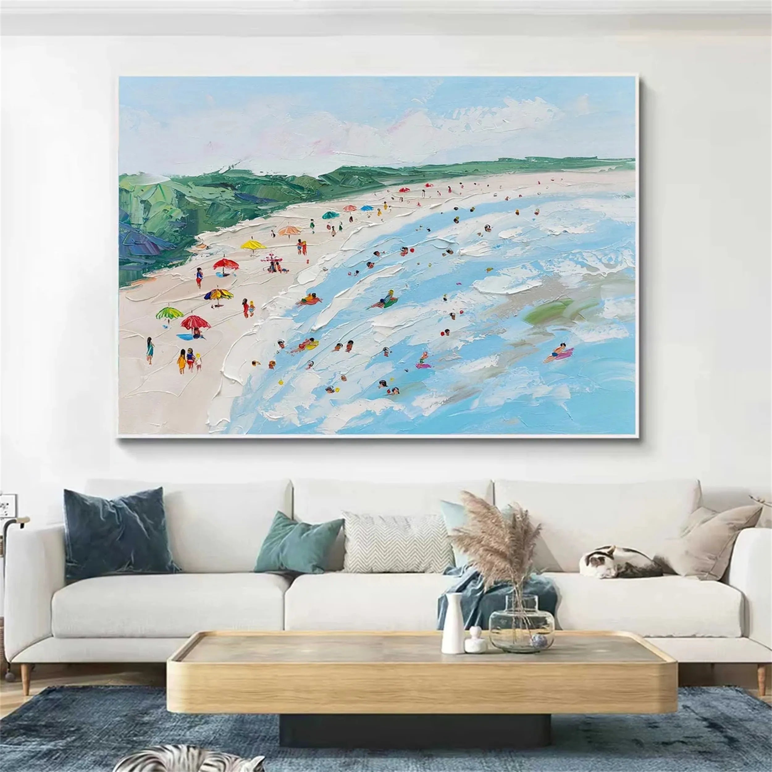 Ocean And Sky Painting #OS 131