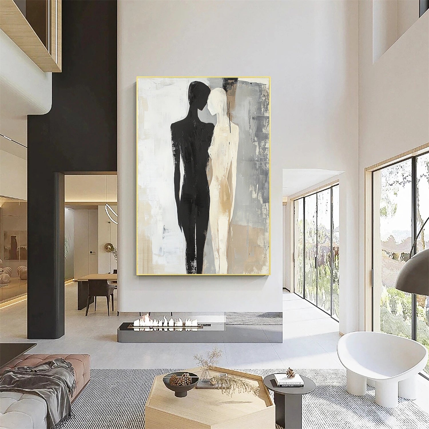 Contemporary Abstract Minimalist Wall Art #CW006