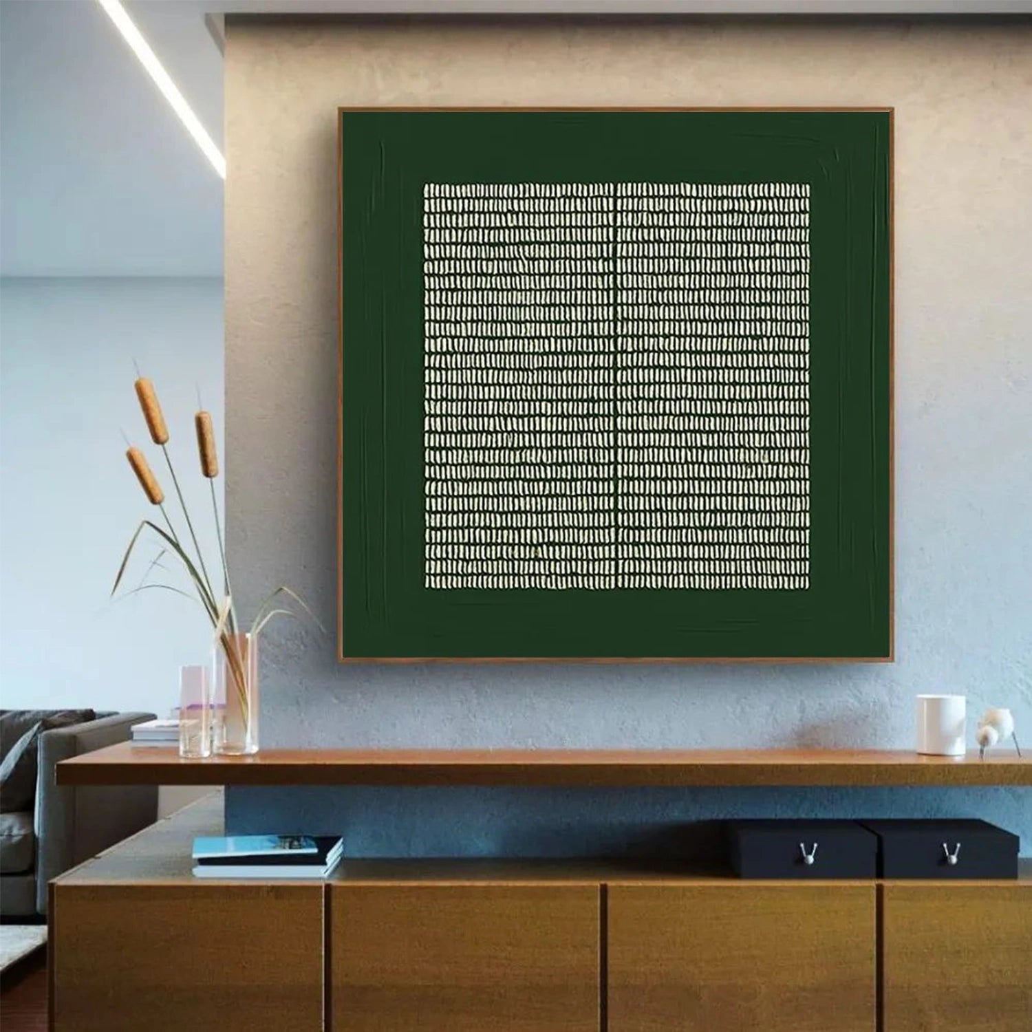 Minimalist Texture Canvas Art #MM402